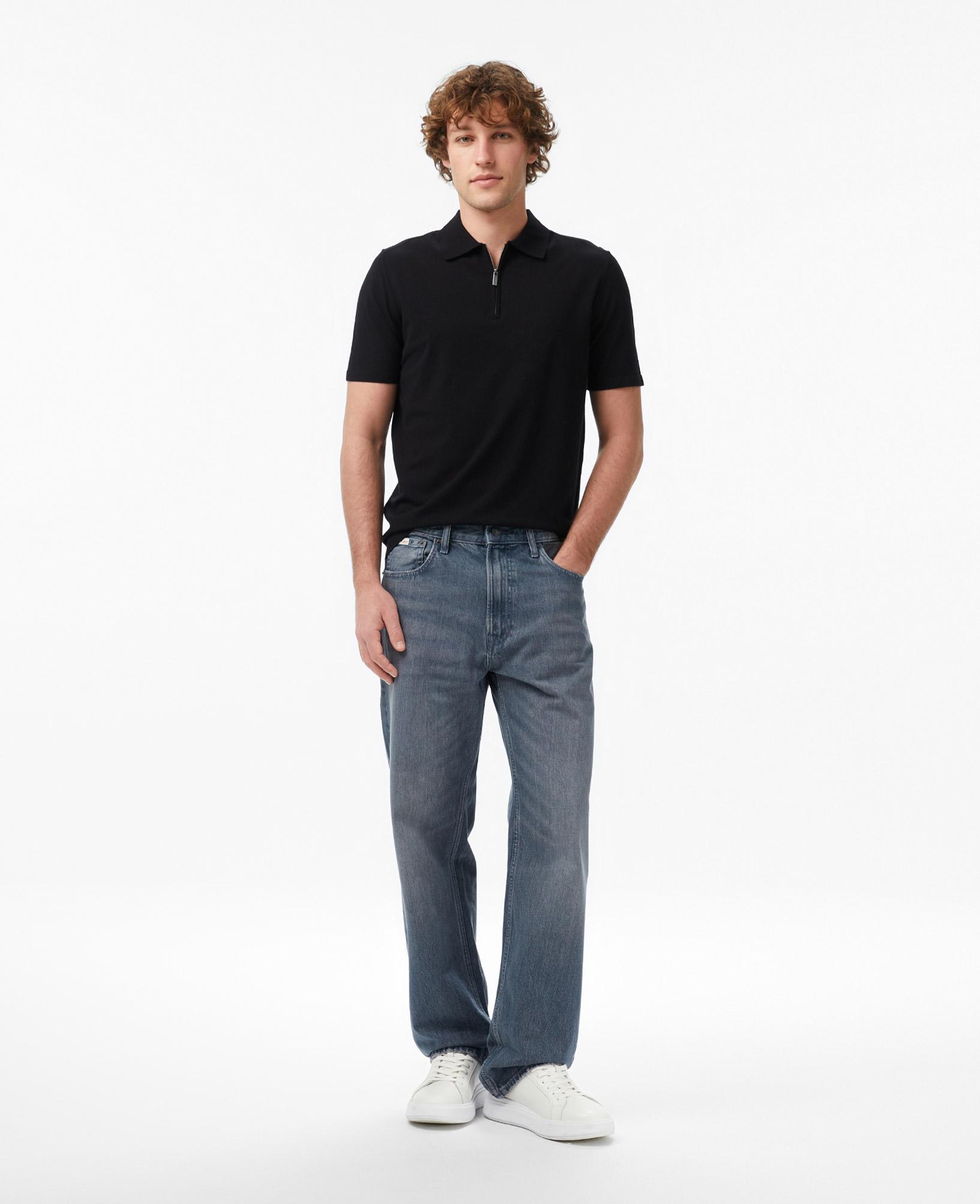 Guess Kadir Erkek Siyah Polo