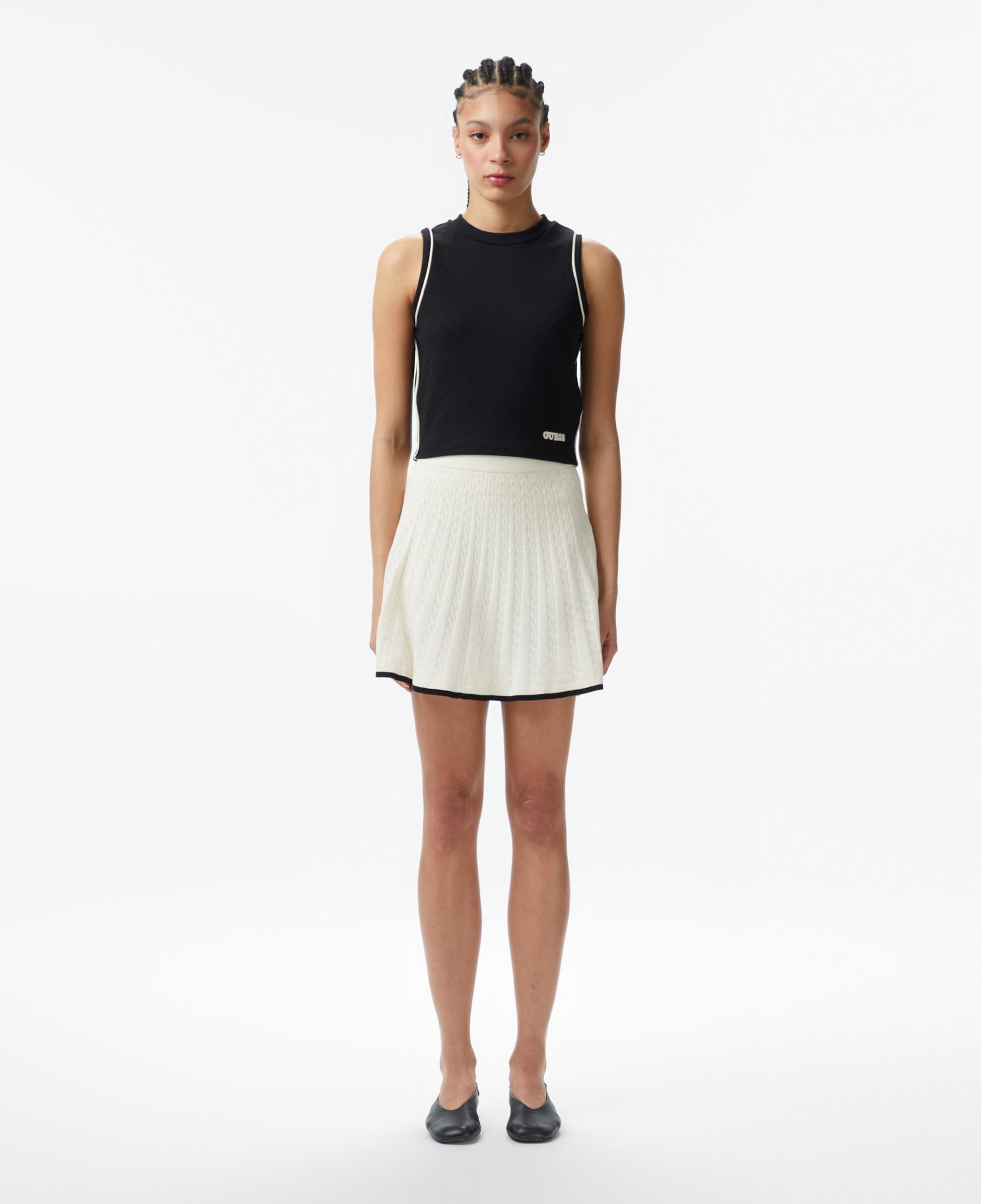 Guess Clara Aktif Kadın Siyah Crop
