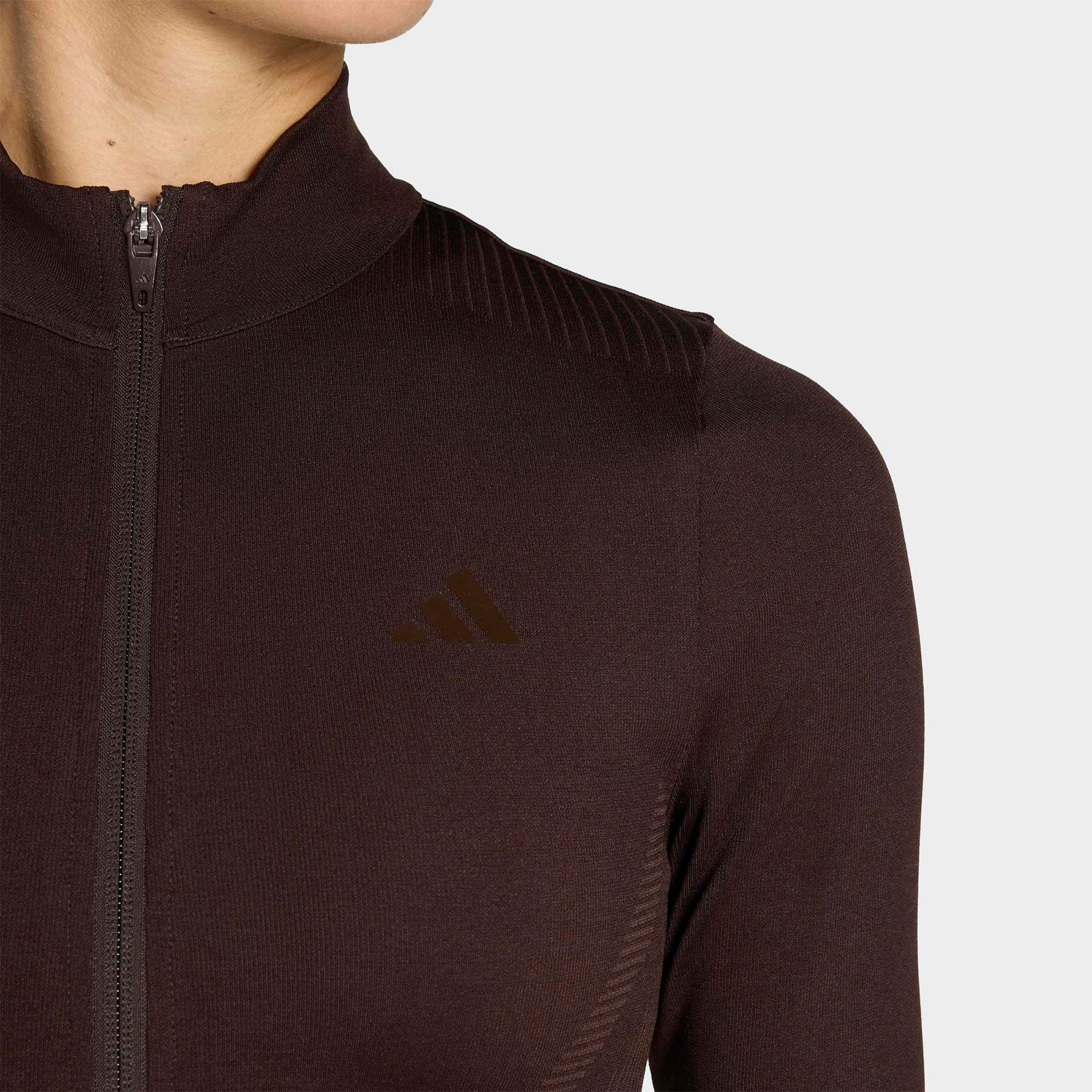 adidas Workout Essentials Kadın Kahverengi Eşofman Üstü