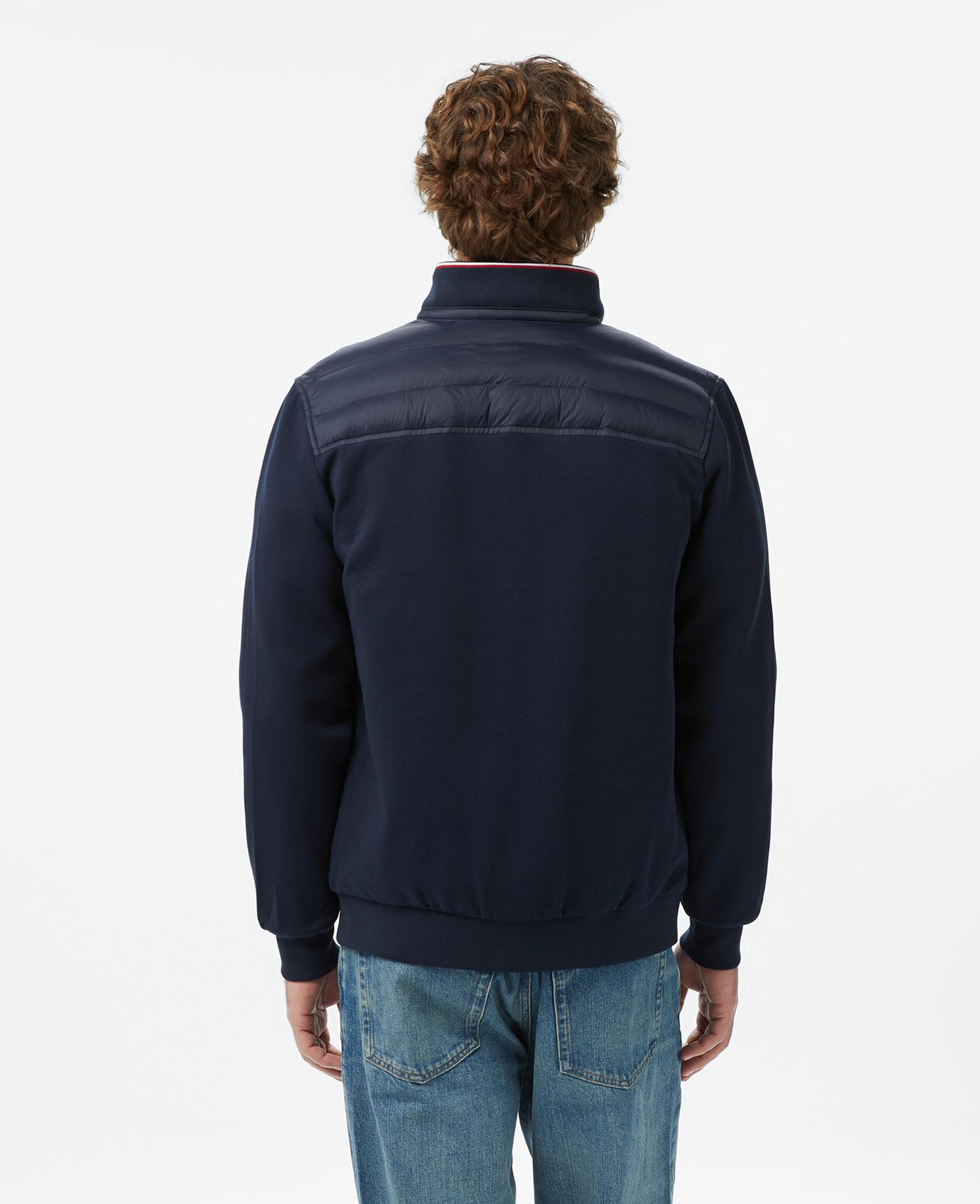 Tommy Hilfiger Mixed Media Erkek Lacivert Ceket