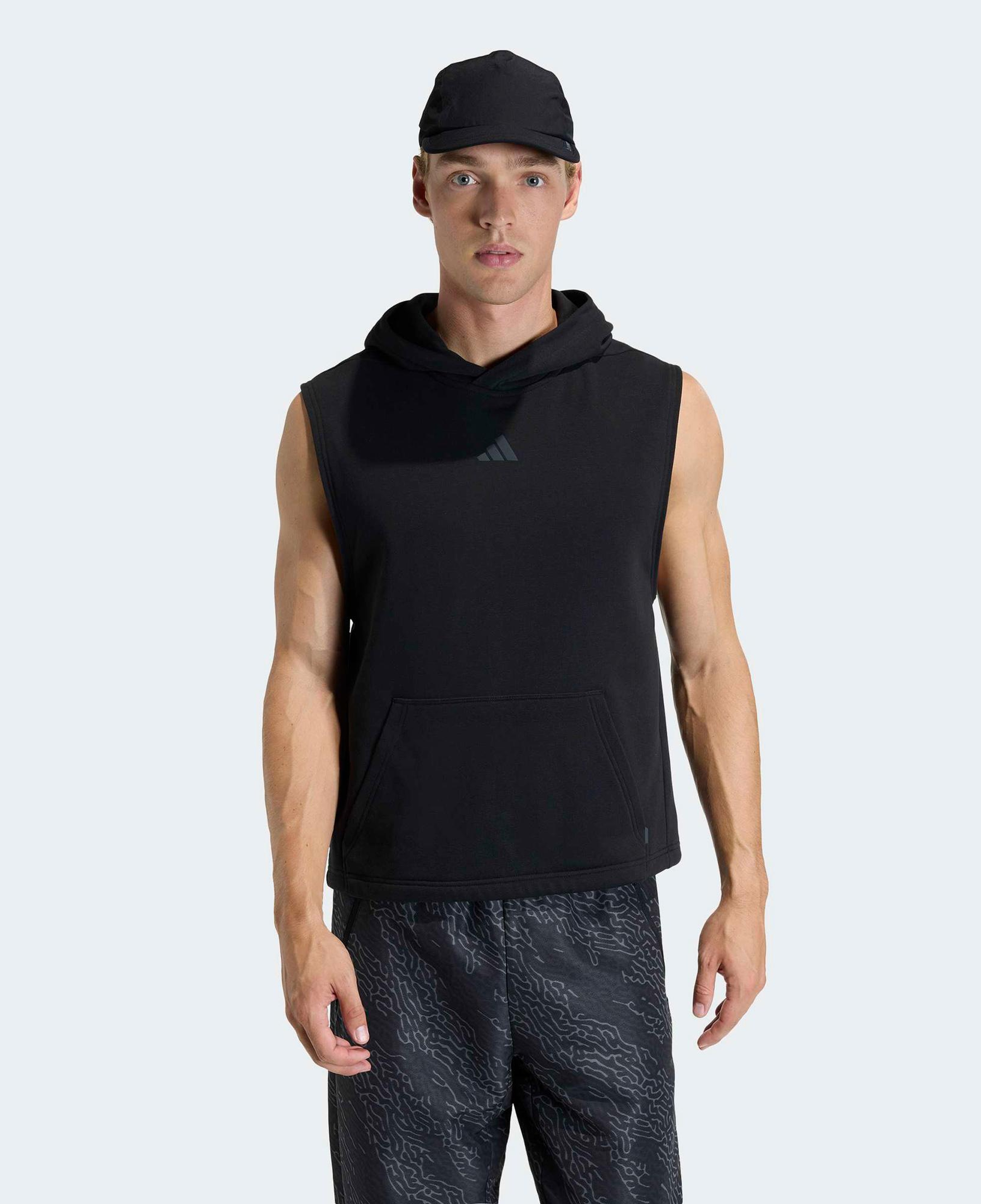 adidas Power Workout Erkek Siyah Hoodie