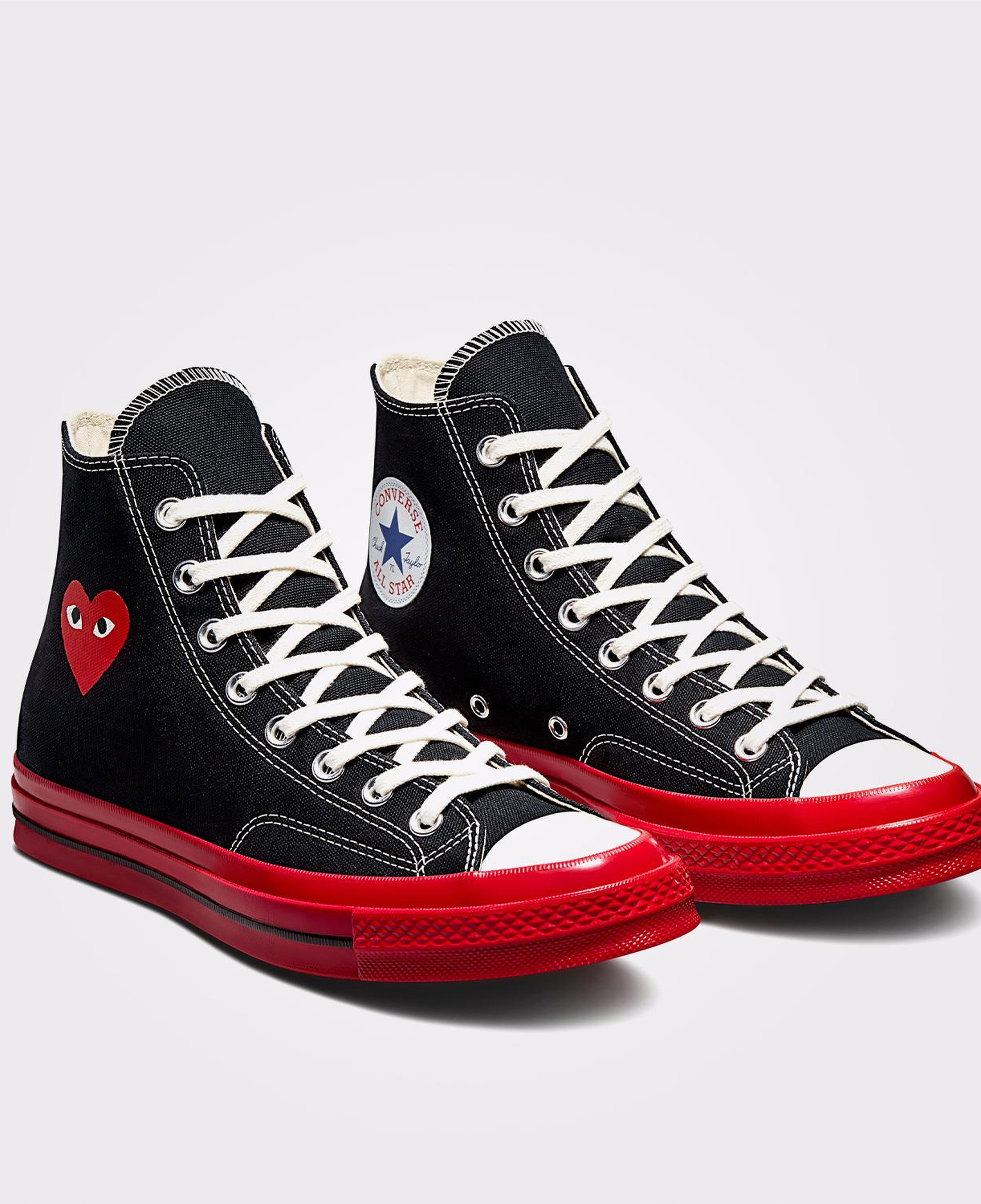 Converse X Comme Des Garçons Play Chuck 70 Unisex Siyah Bilekli Sneaker