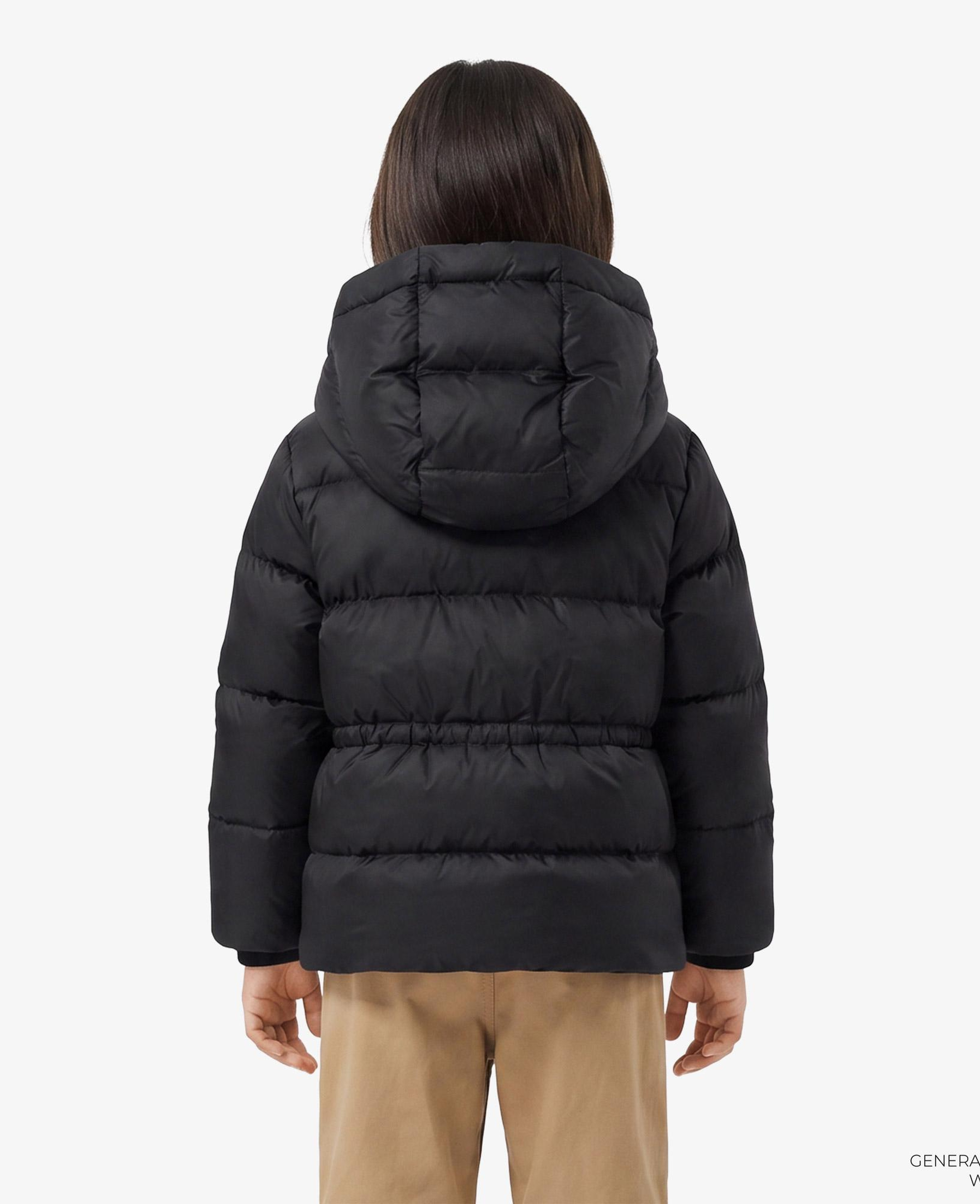 Burberry Agnes Nylon Puffer Çocuk Siyah Mont