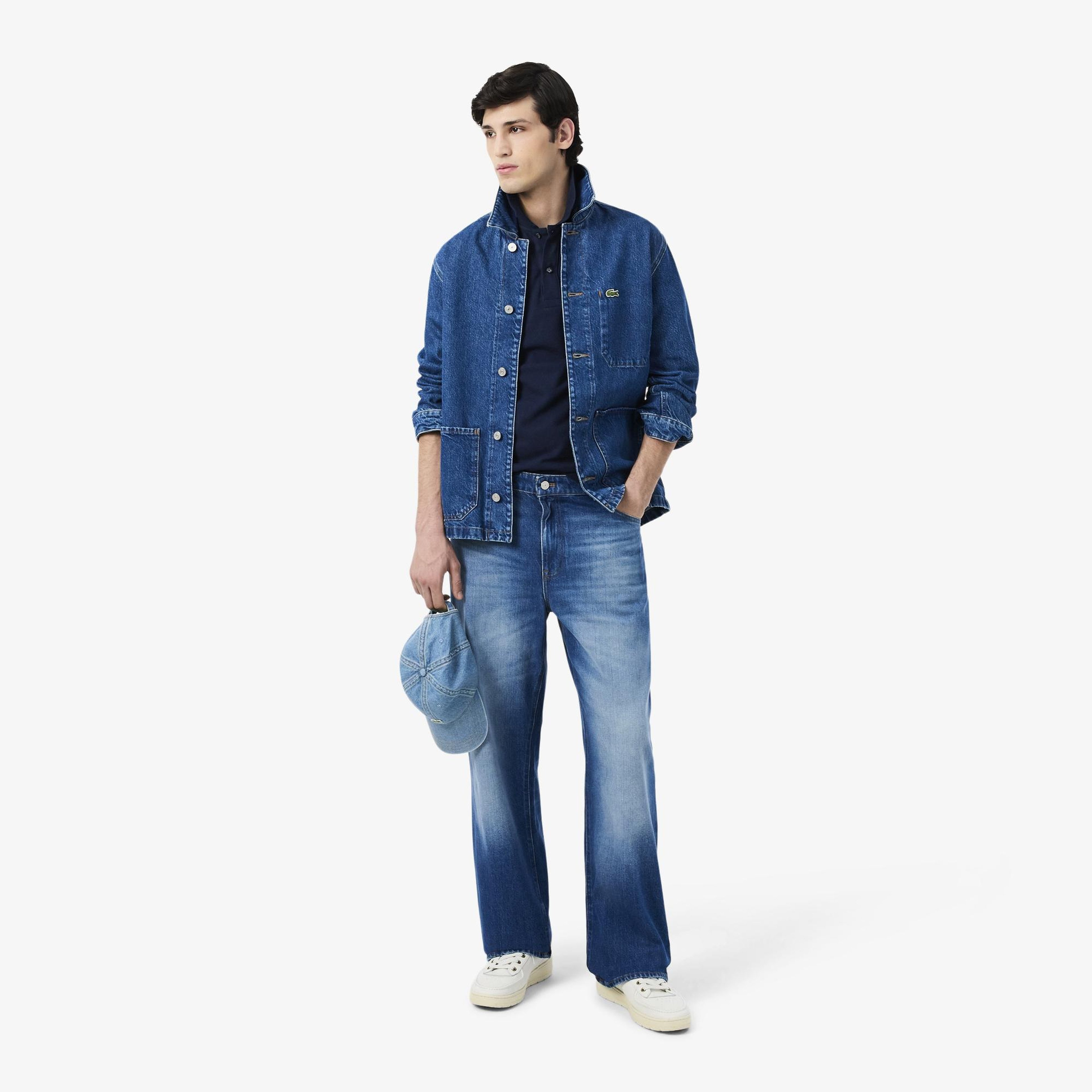 L.12.12 Erkek Slim Fit Lacivert Polo