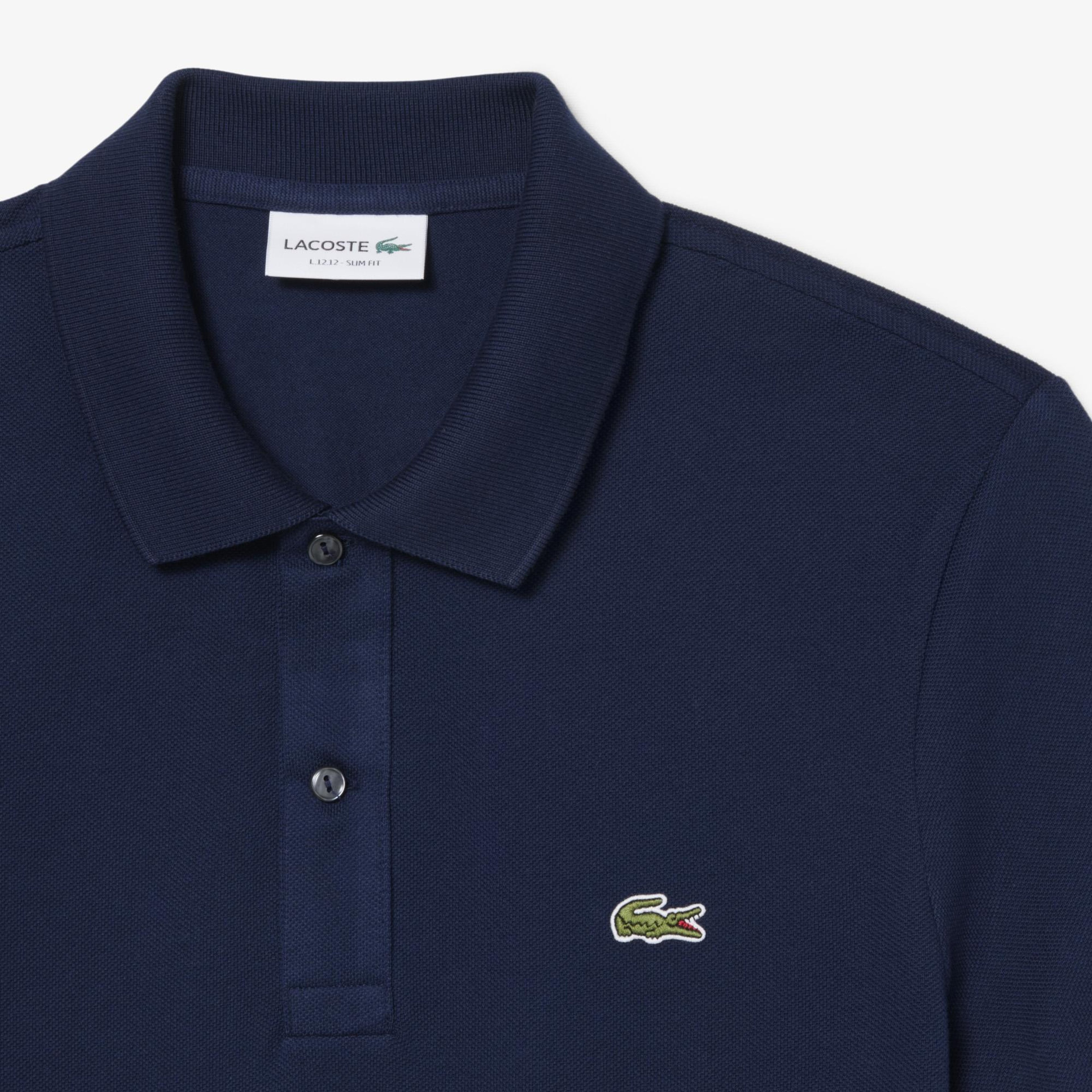 L.12.12 Erkek Slim Fit Lacivert Polo