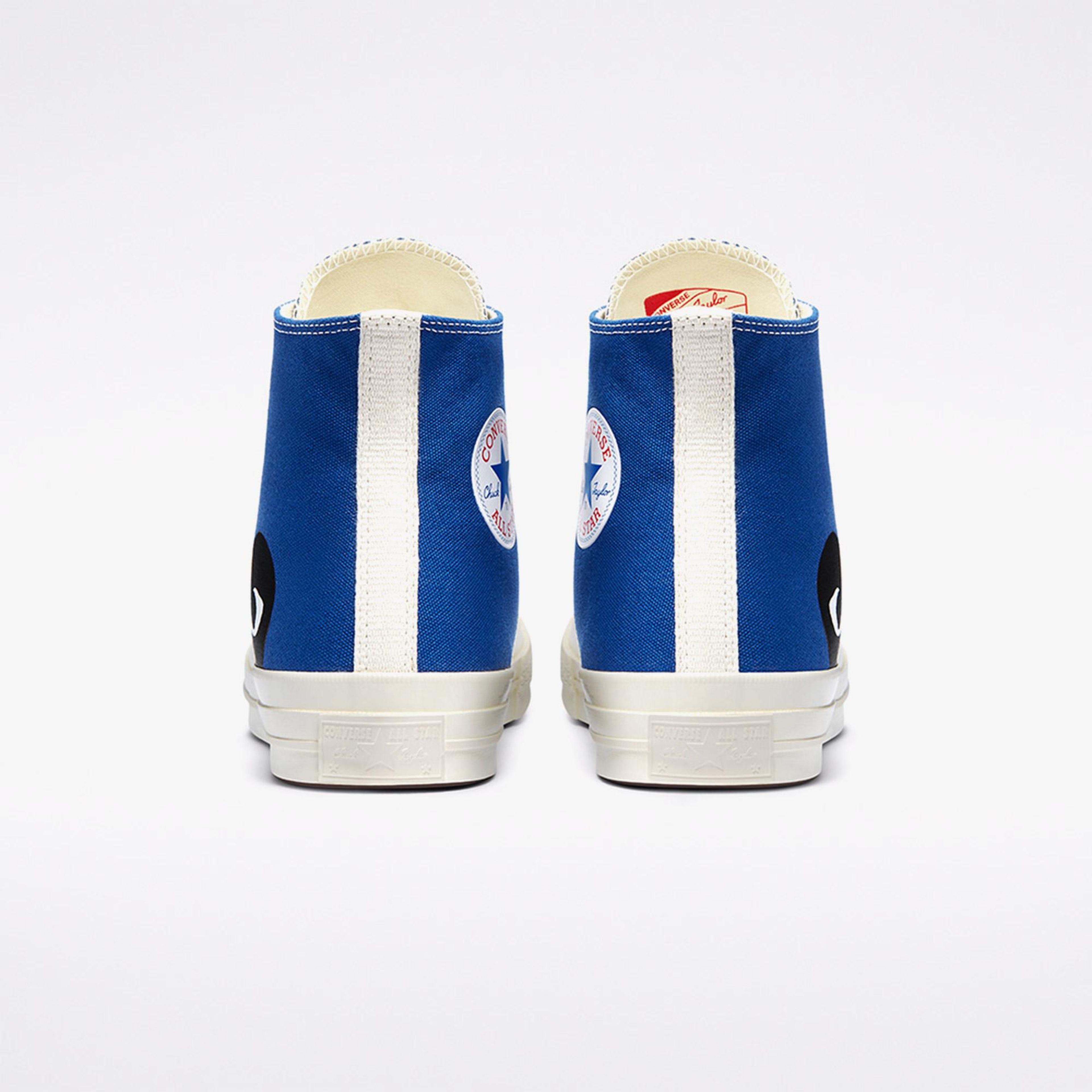 Converse X Comme Des Garçons Play Chuck 70 Unisex Mavi Bilekli Sneaker