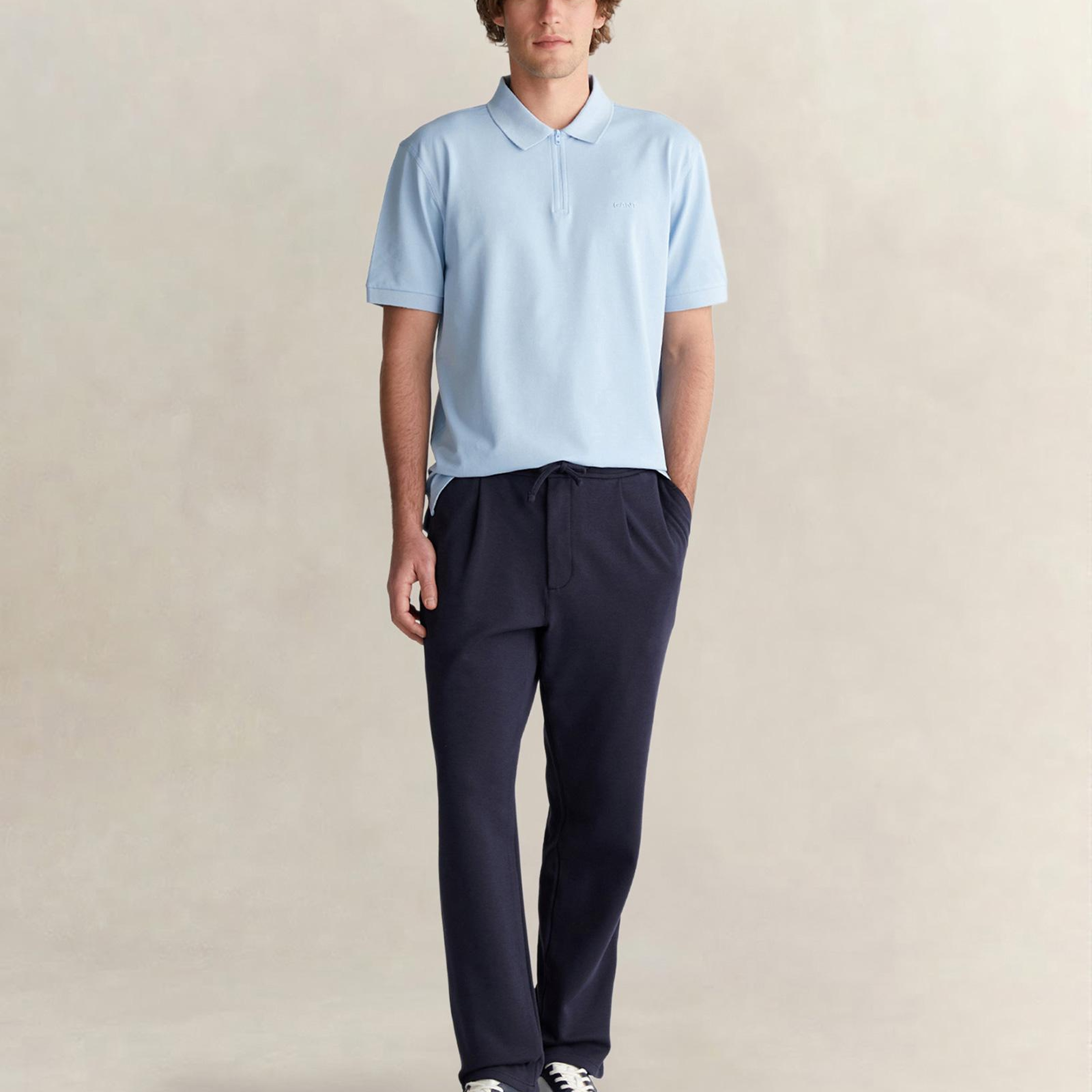 GANT Erkek Lacivert Regular Fit Jogger Pantolon