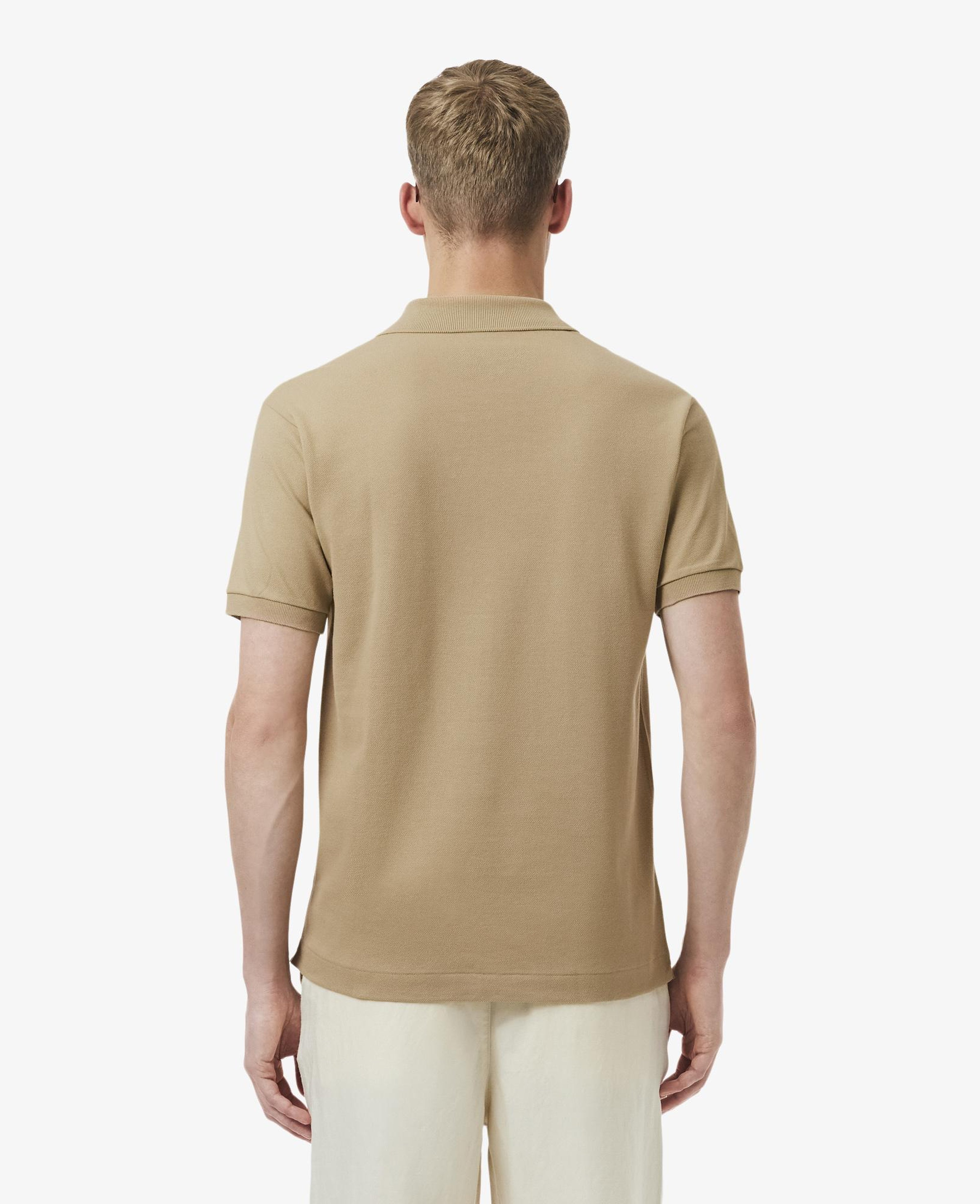 L.12.12 Erkek Classic Fit Açık Kahverengi Polo