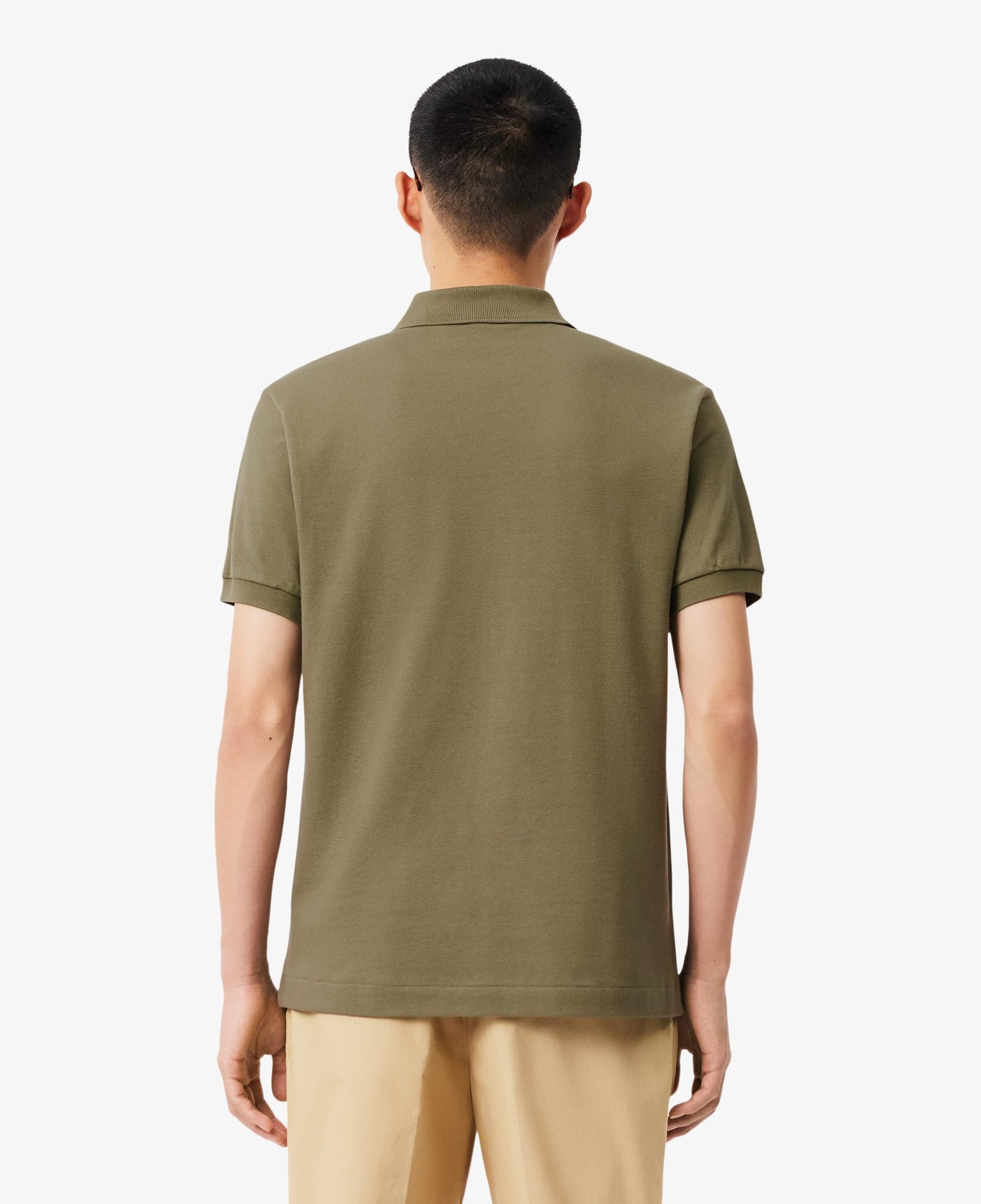 L.12.12 Erkek Classic Fit Haki Polo