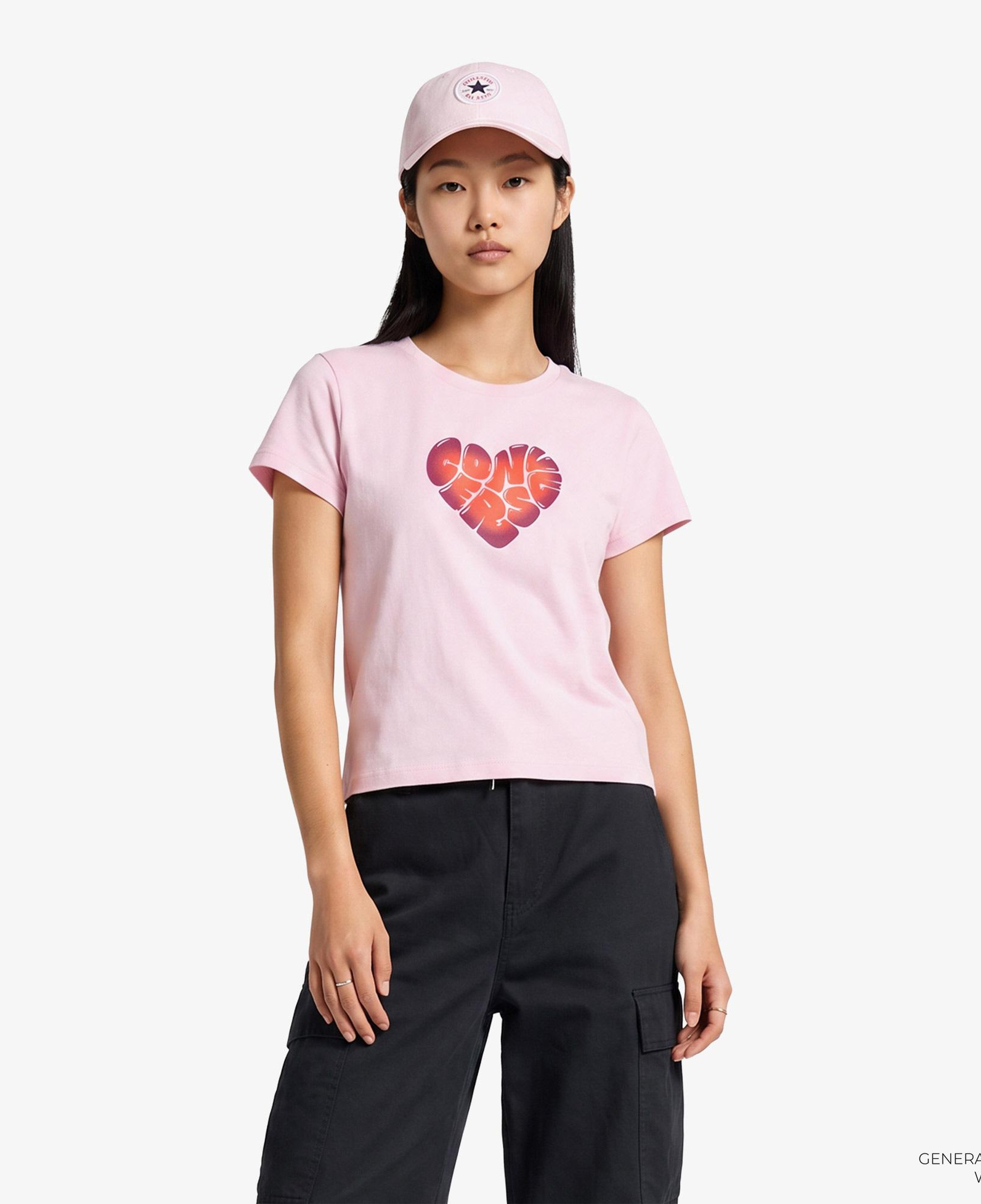 Converse Kadın Pembe T-Shirt