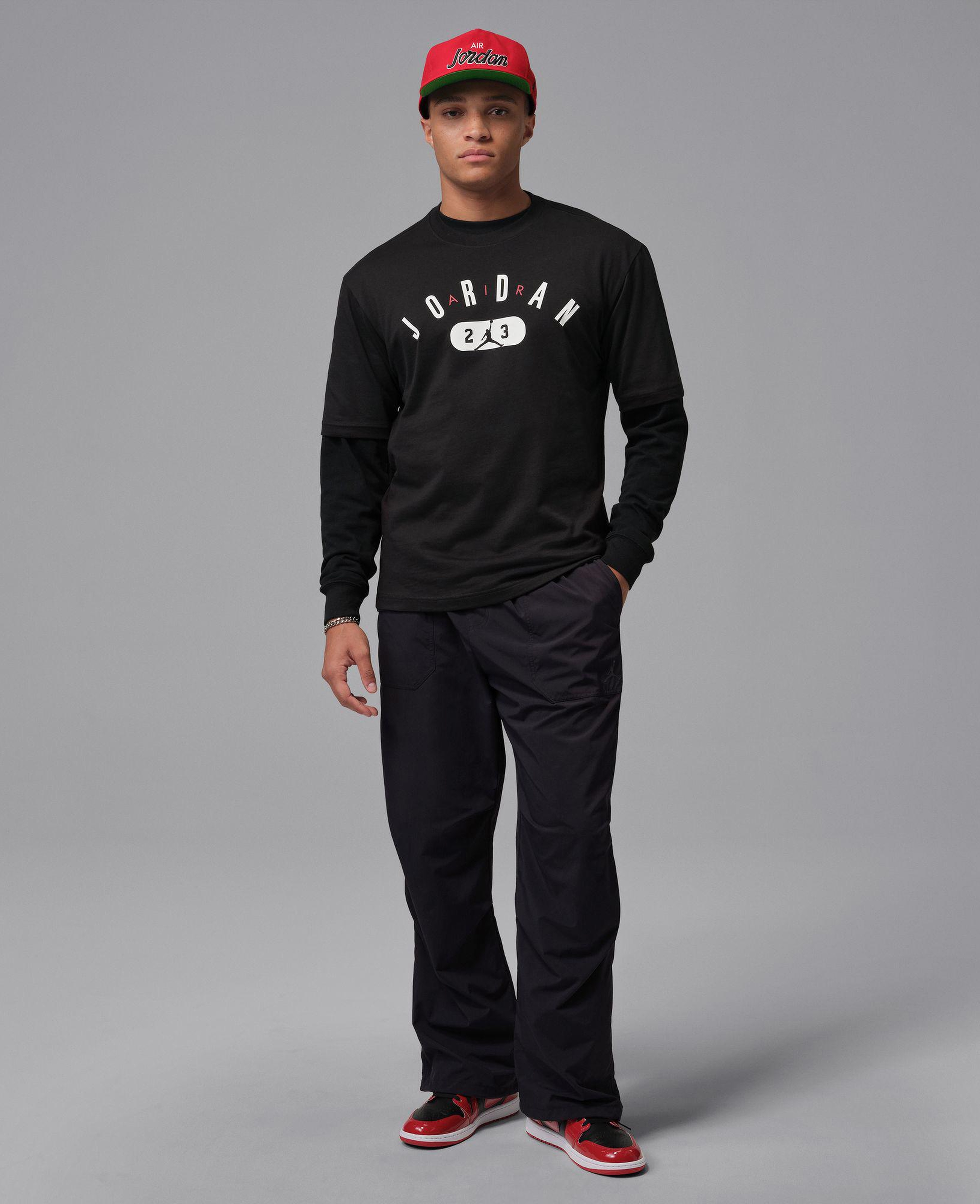 Jordan Jordan City Erkek Siyah T-Shirt