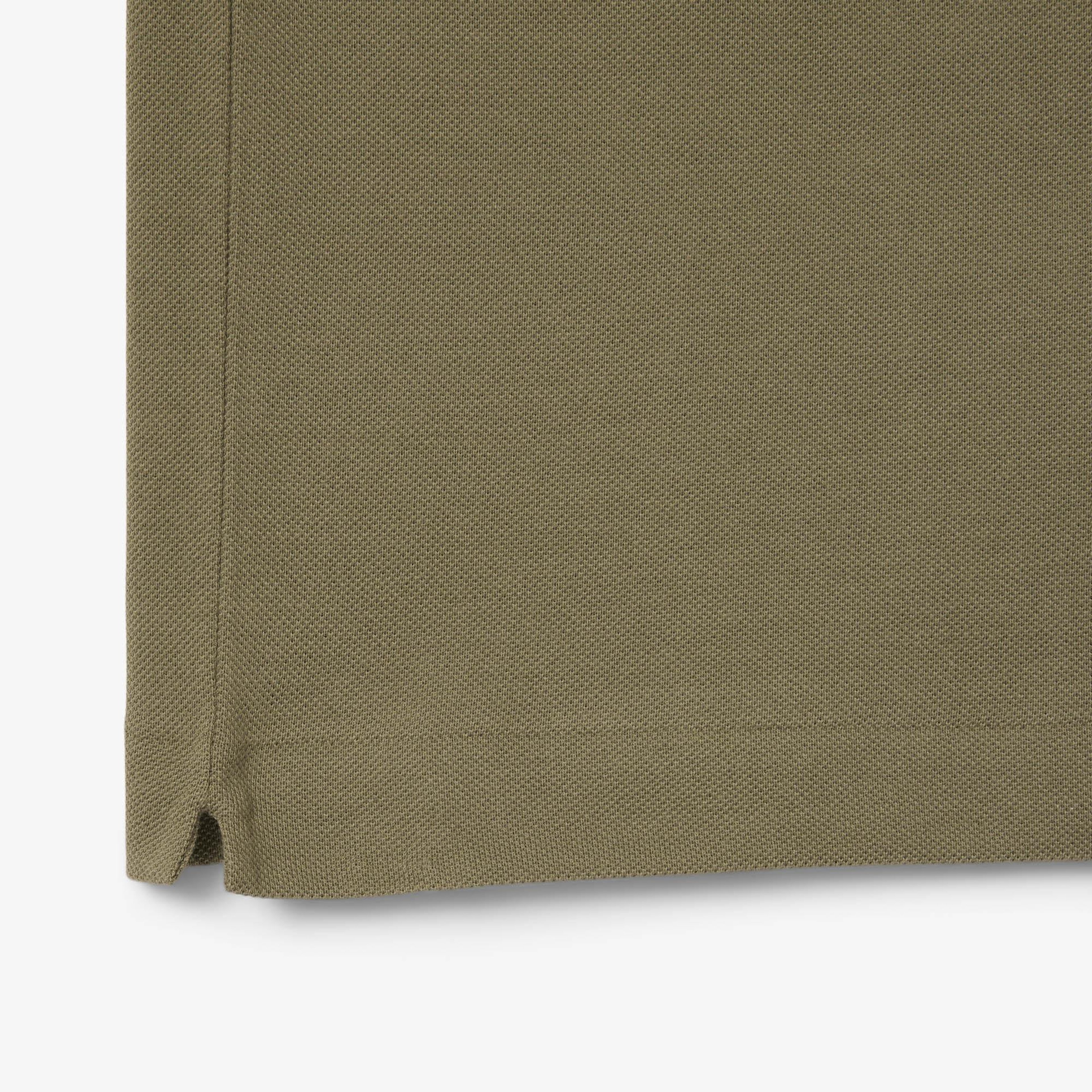 L.12.12 Erkek Classic Fit Haki Polo