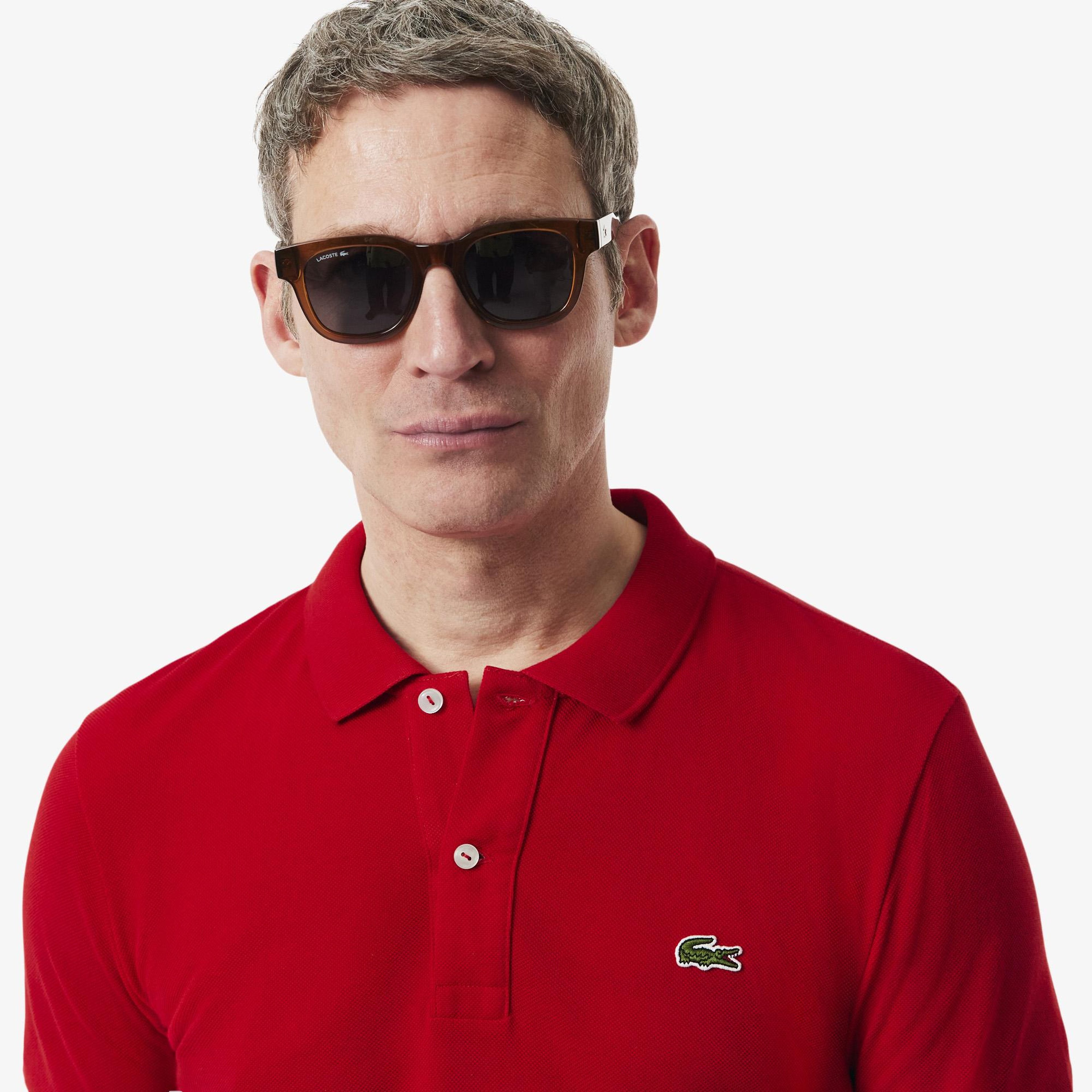 Lacoste L.12.12 Erkek Slim Fit Kırmızı Polo