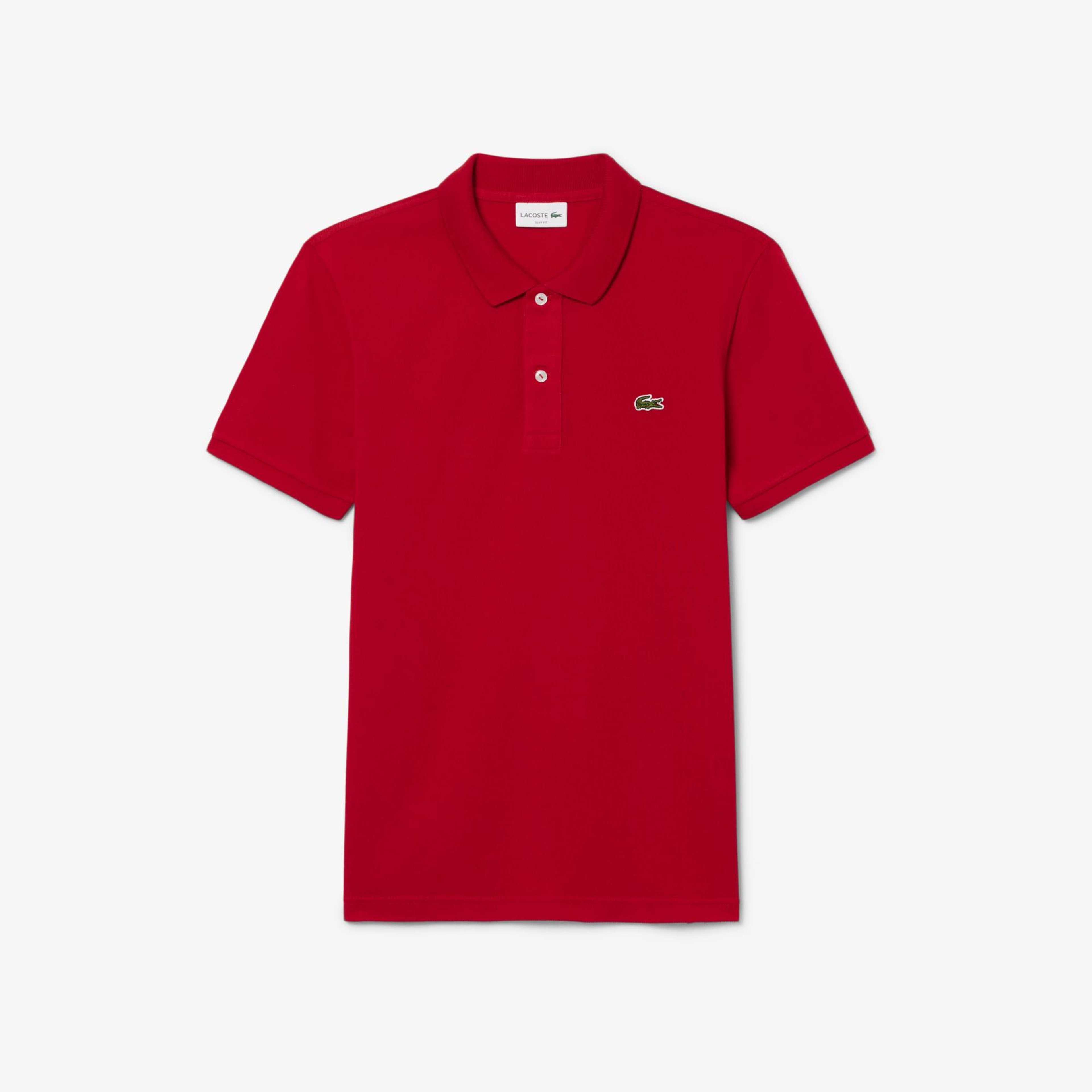 Lacoste L.12.12 Erkek Slim Fit Kırmızı Polo