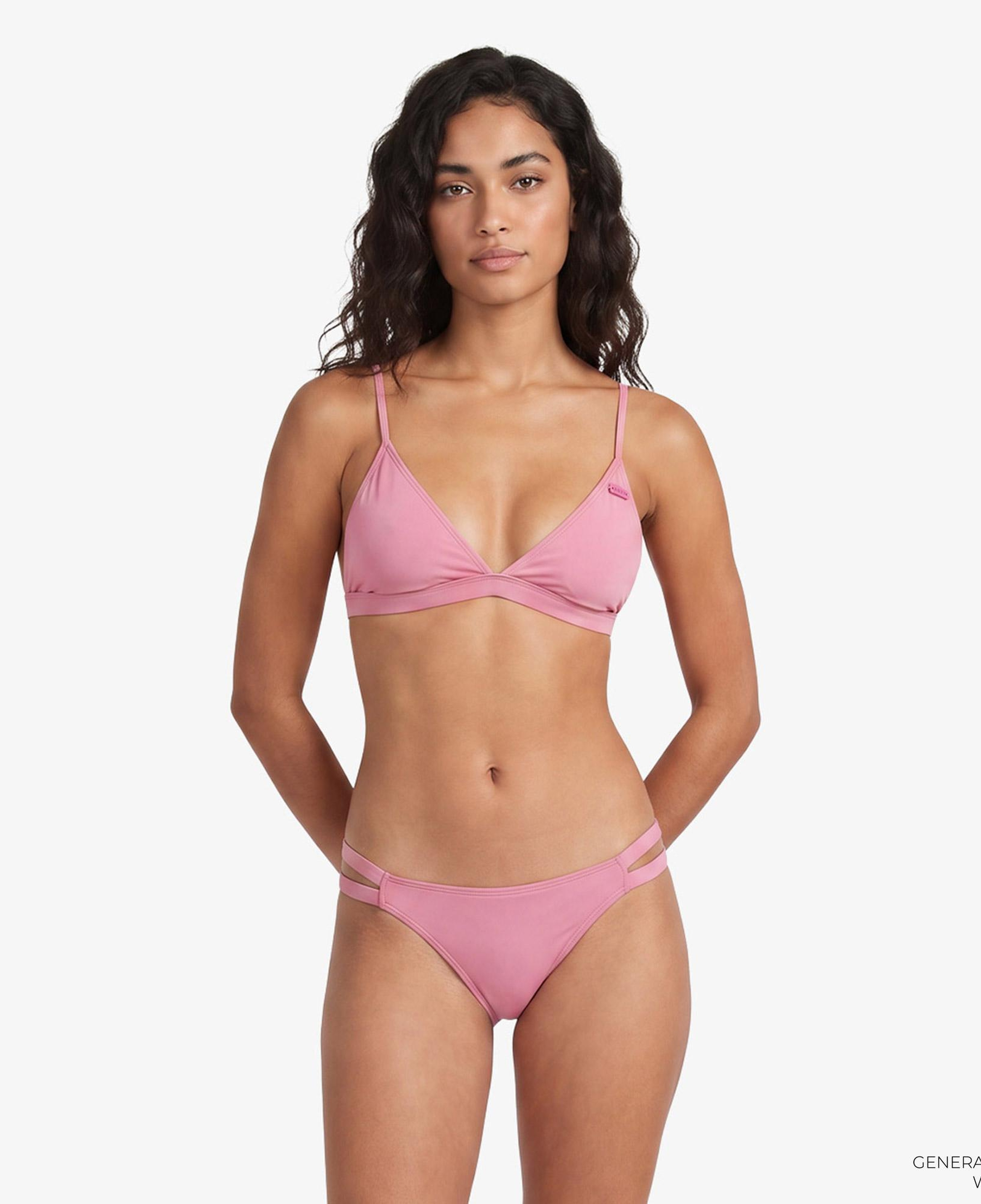 Roxy Beach Classics Fixed Tri Kadın Pembe Bikini Üstü