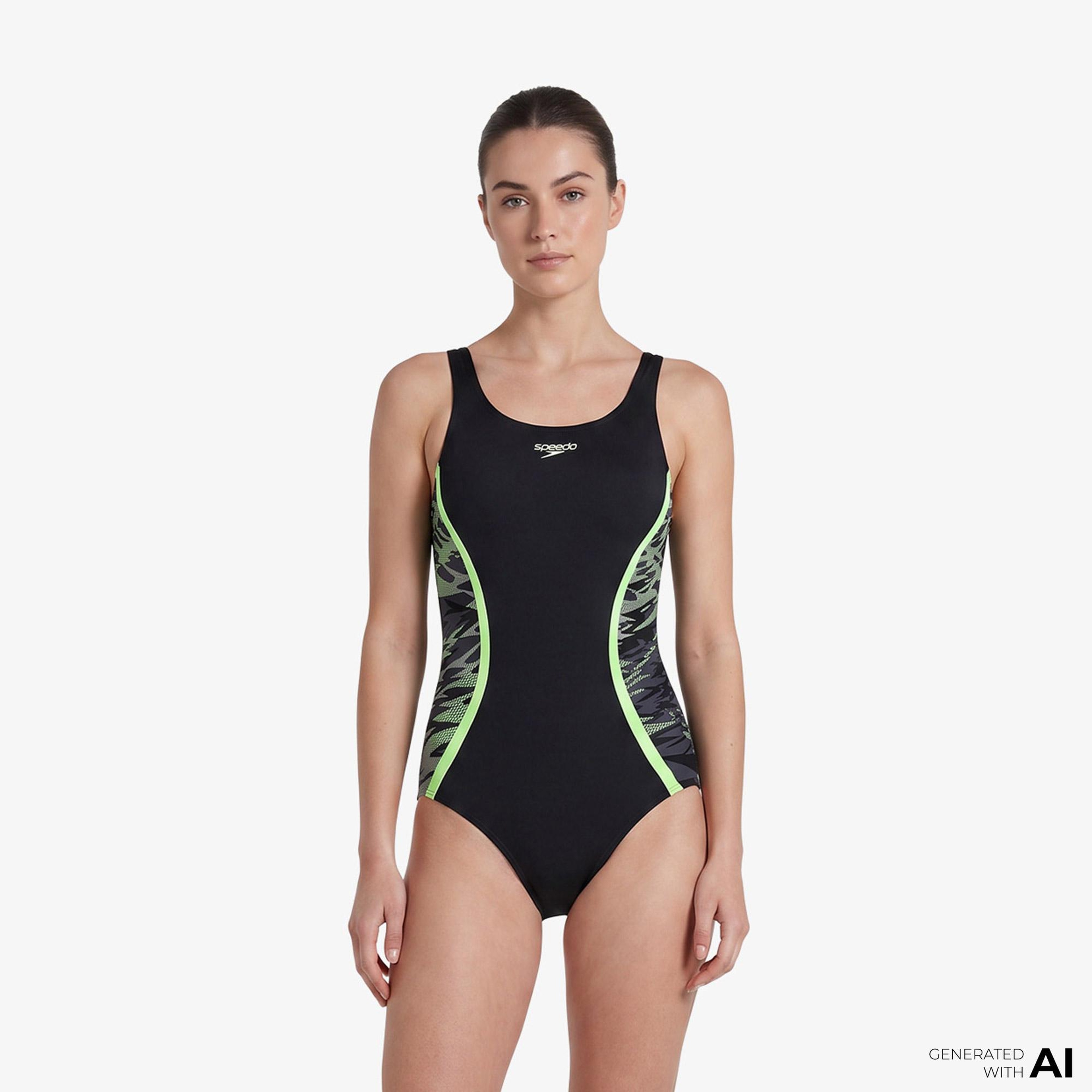 Speedo  Hyperboom Kadın Siyah Mayo