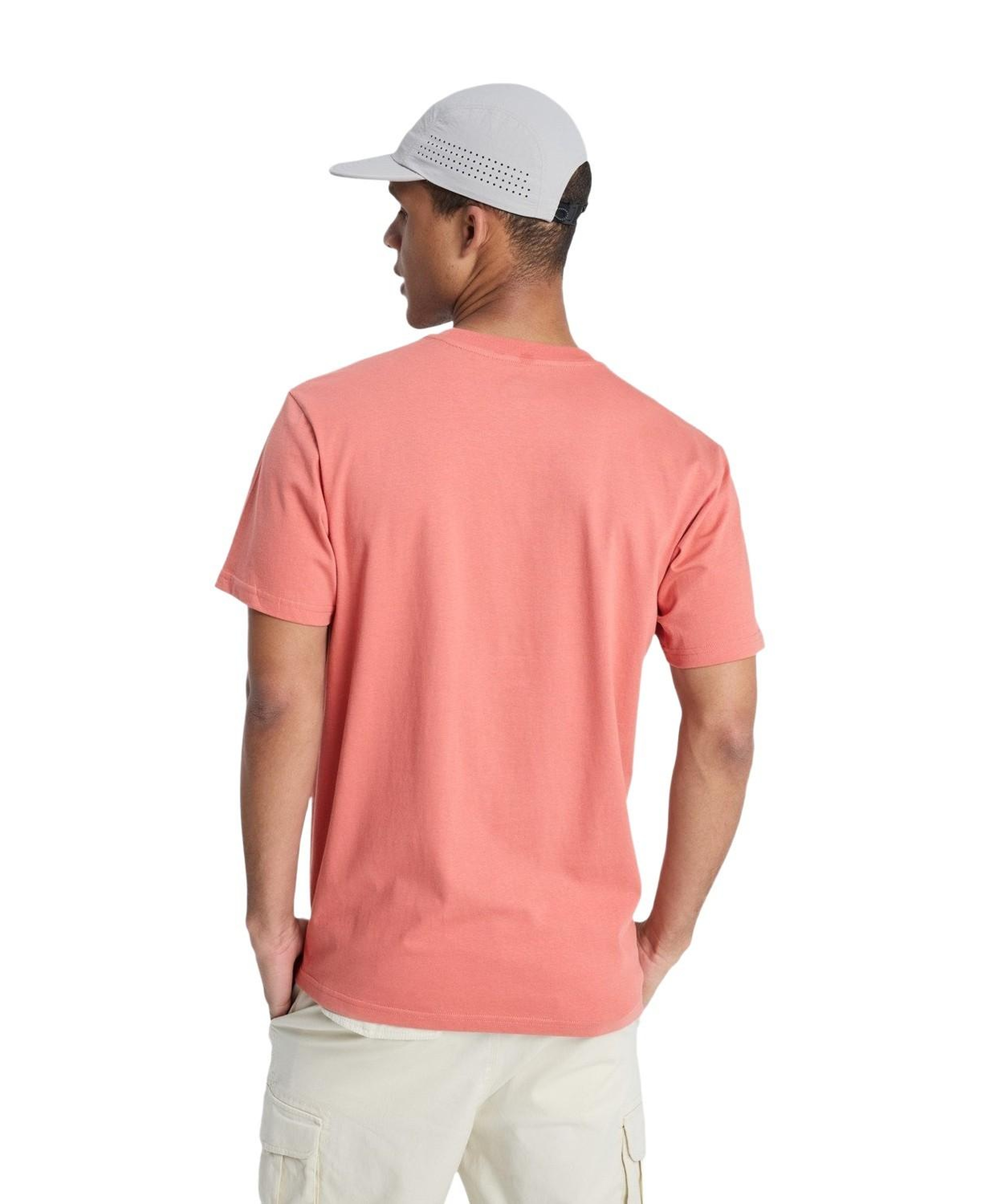 Quiksilver Ev Mini Logo Erkek Pembe Tişört