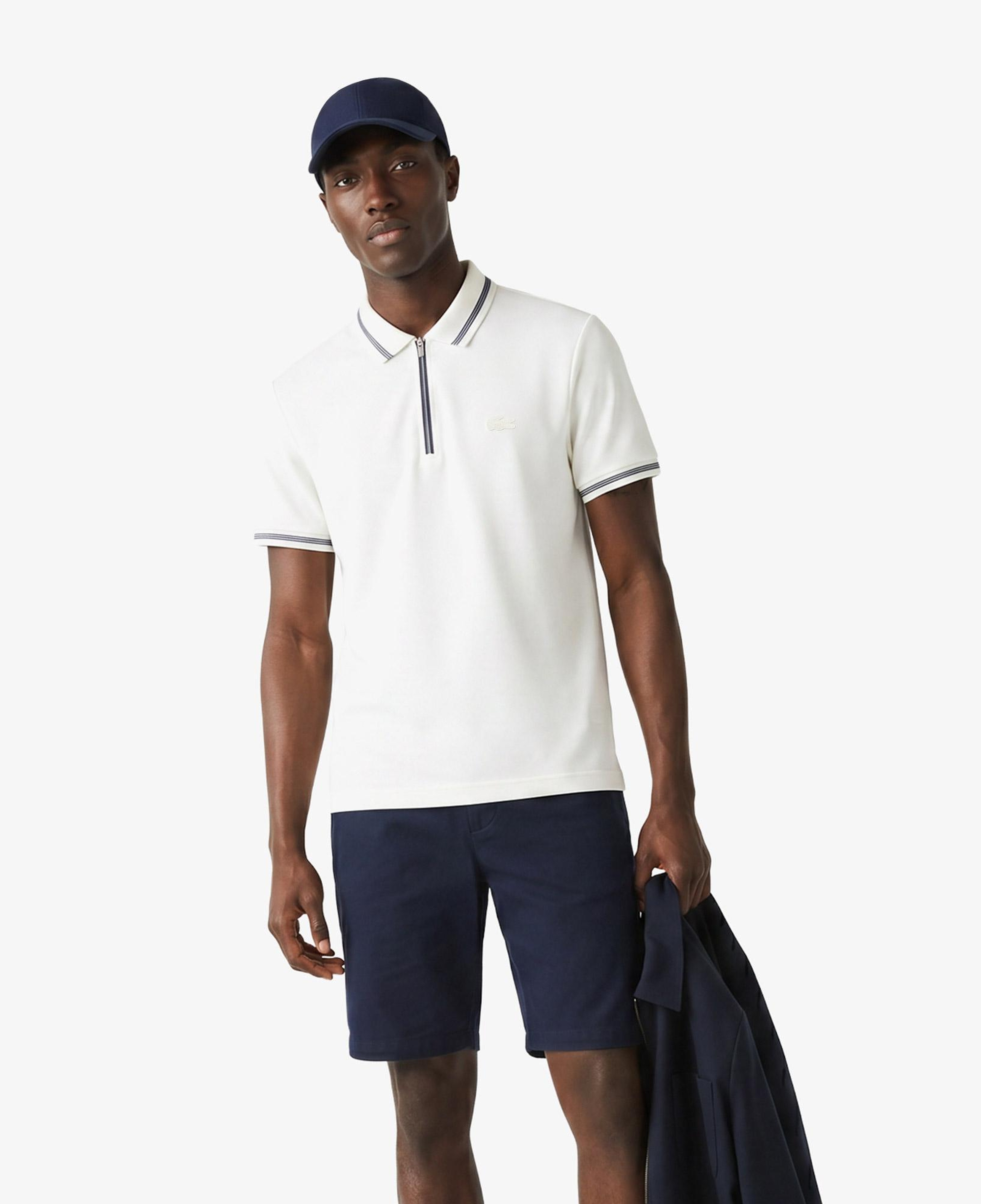 Erkek Regular Fit Beyaz Polo