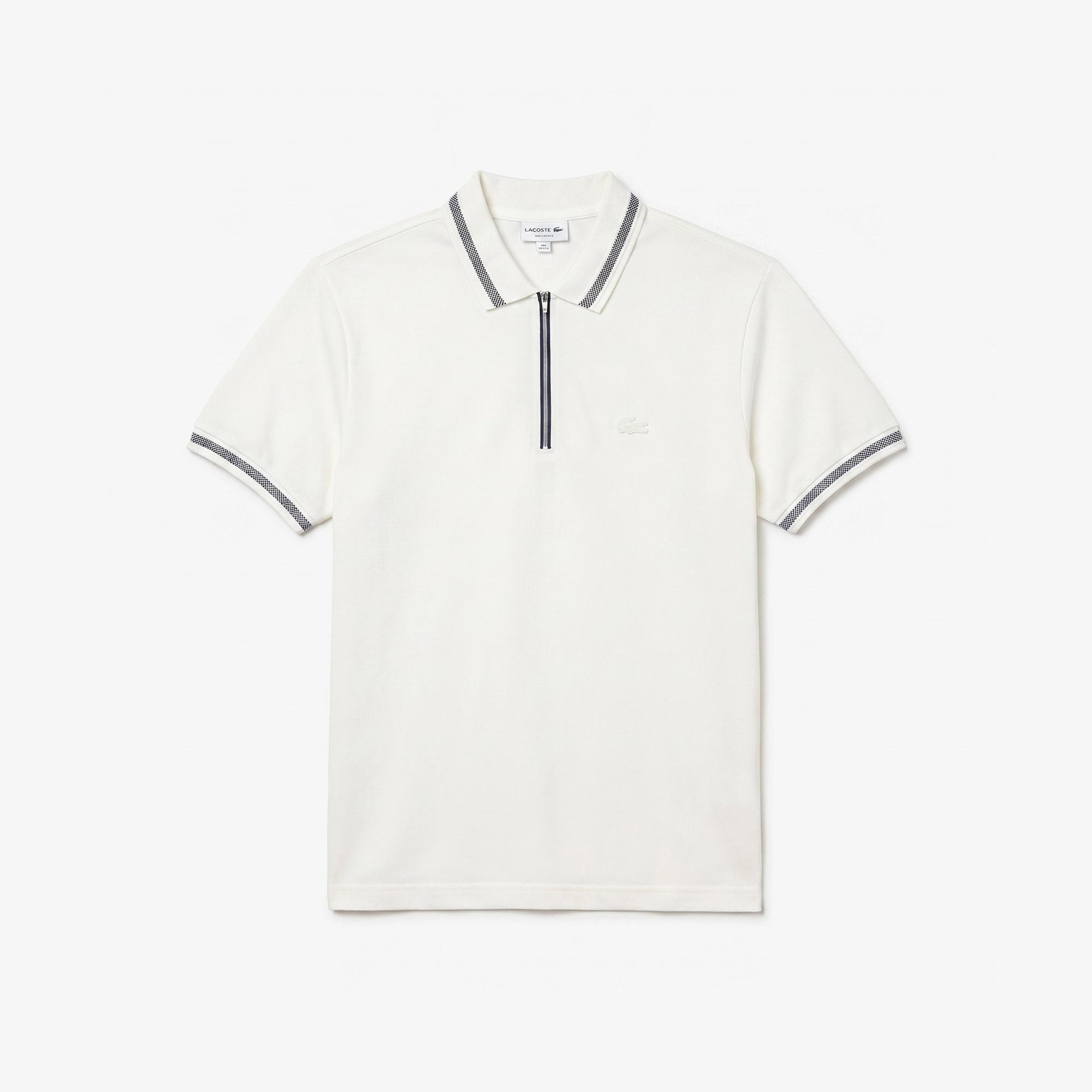 Erkek Regular Fit Beyaz Polo