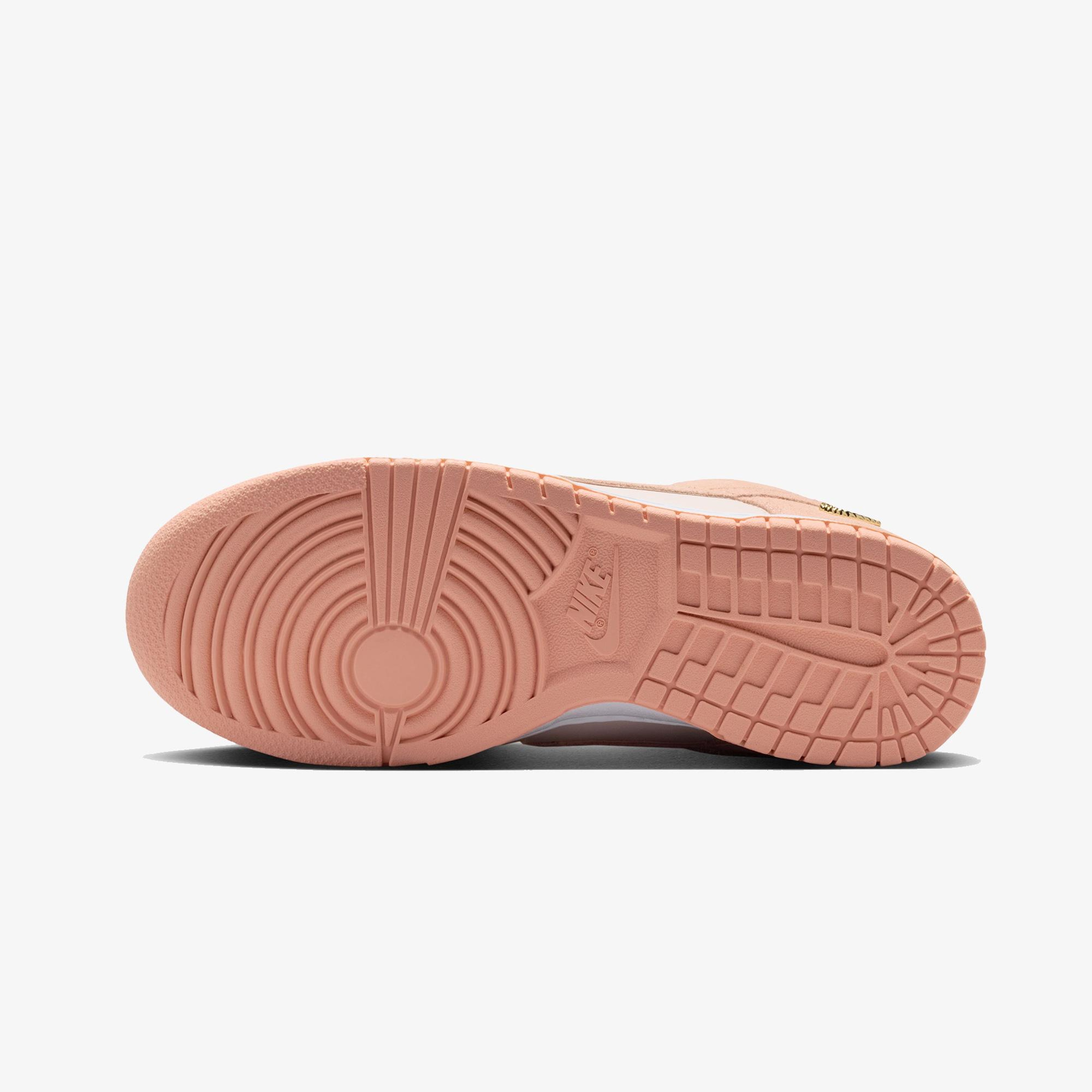 Nike Dunk Low Suede Kadın Pembe Spor Ayakkabı