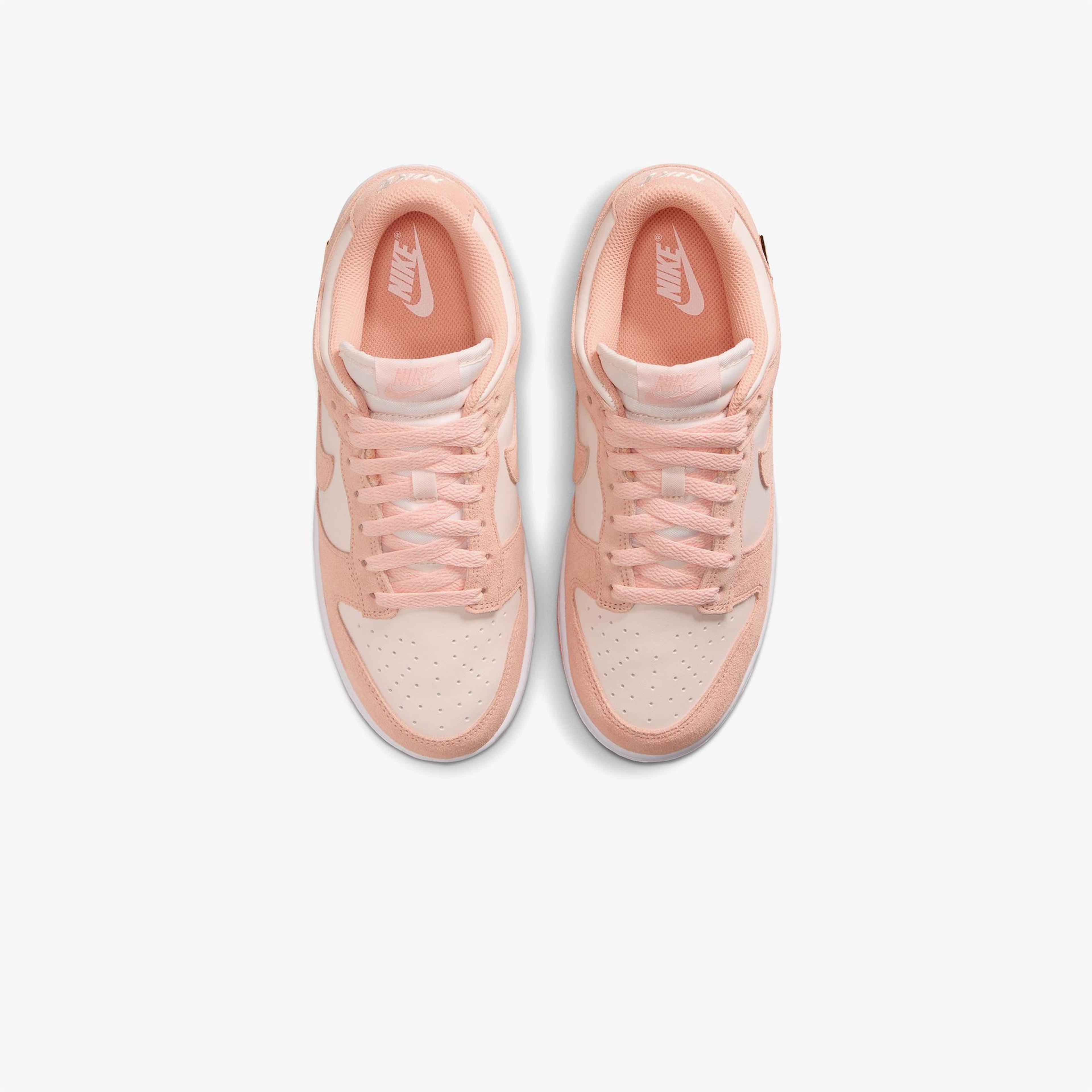 Nike Dunk Low Suede Kadın Pembe Spor Ayakkabı