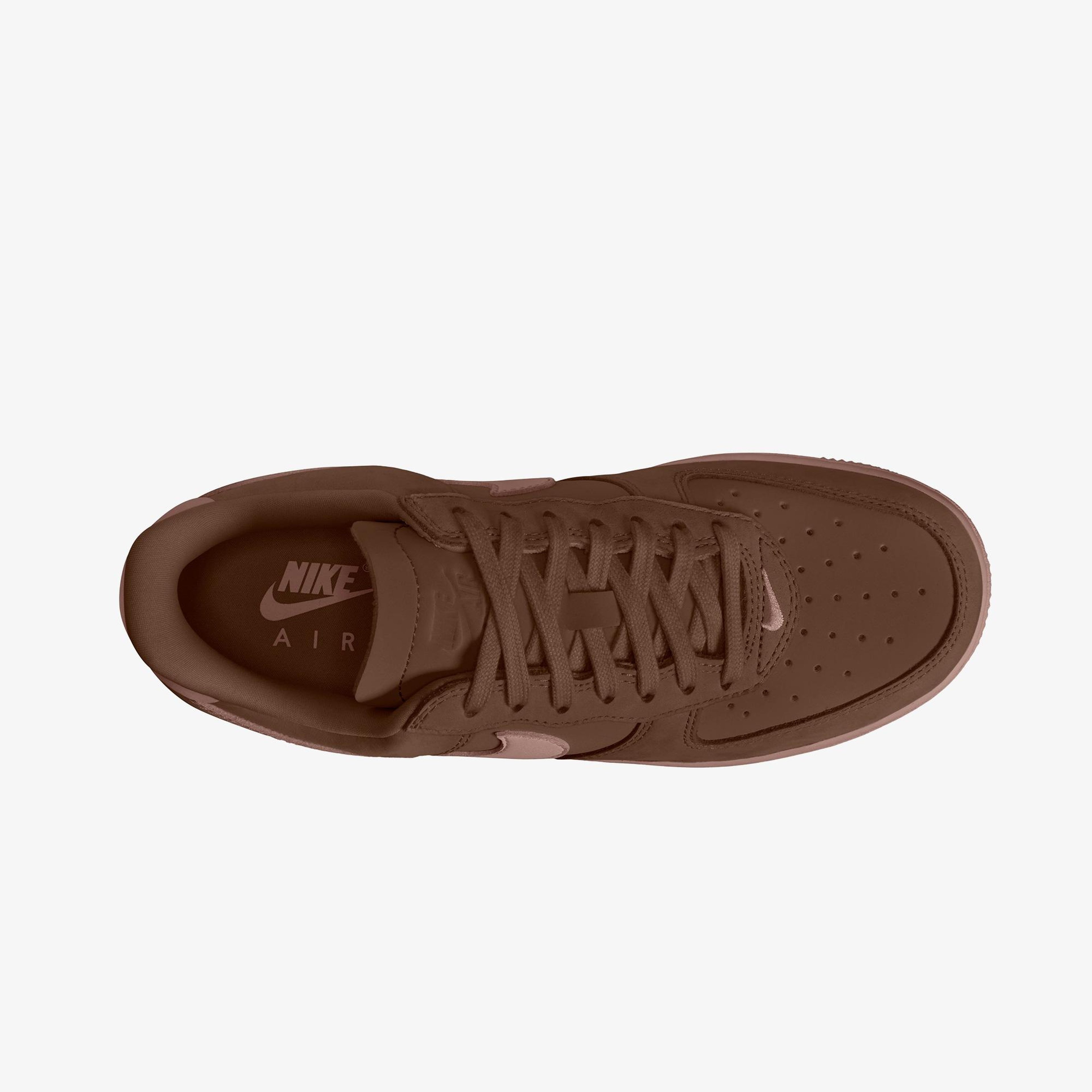 Nike Air Force 1 Retro Premium Kadın Kahverengi Spor Ayakkabı