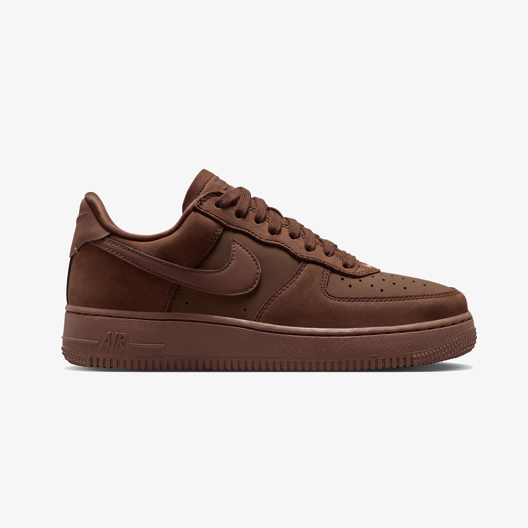 Nike Air Force 1 Retro Premium Kadın Kahverengi Spor Ayakkabı
