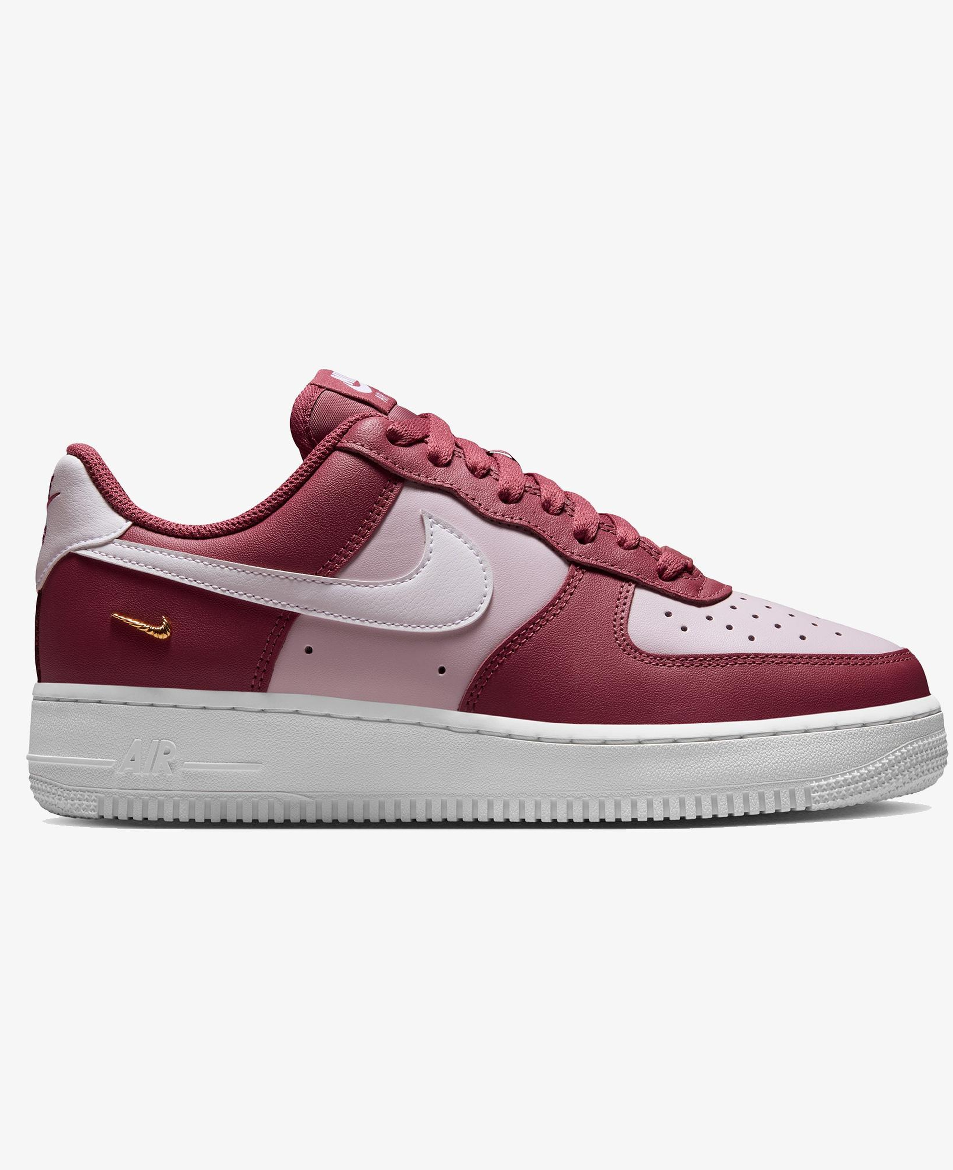 Nike Air Force 1 '07 Low Kadın Bordo Spor Ayakkabı