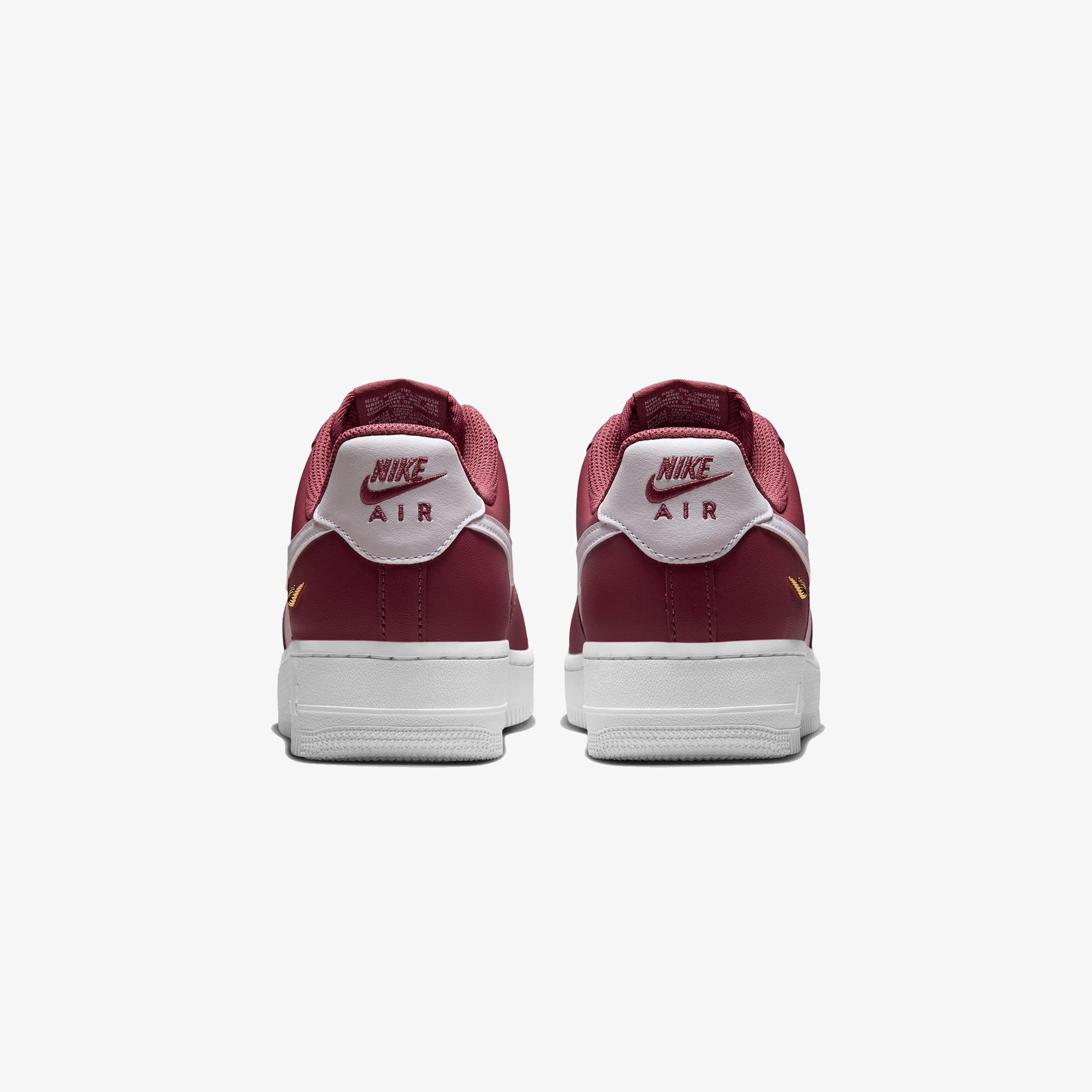 Nike Air Force 1 '07 Low Kadın Bordo Spor Ayakkabı
