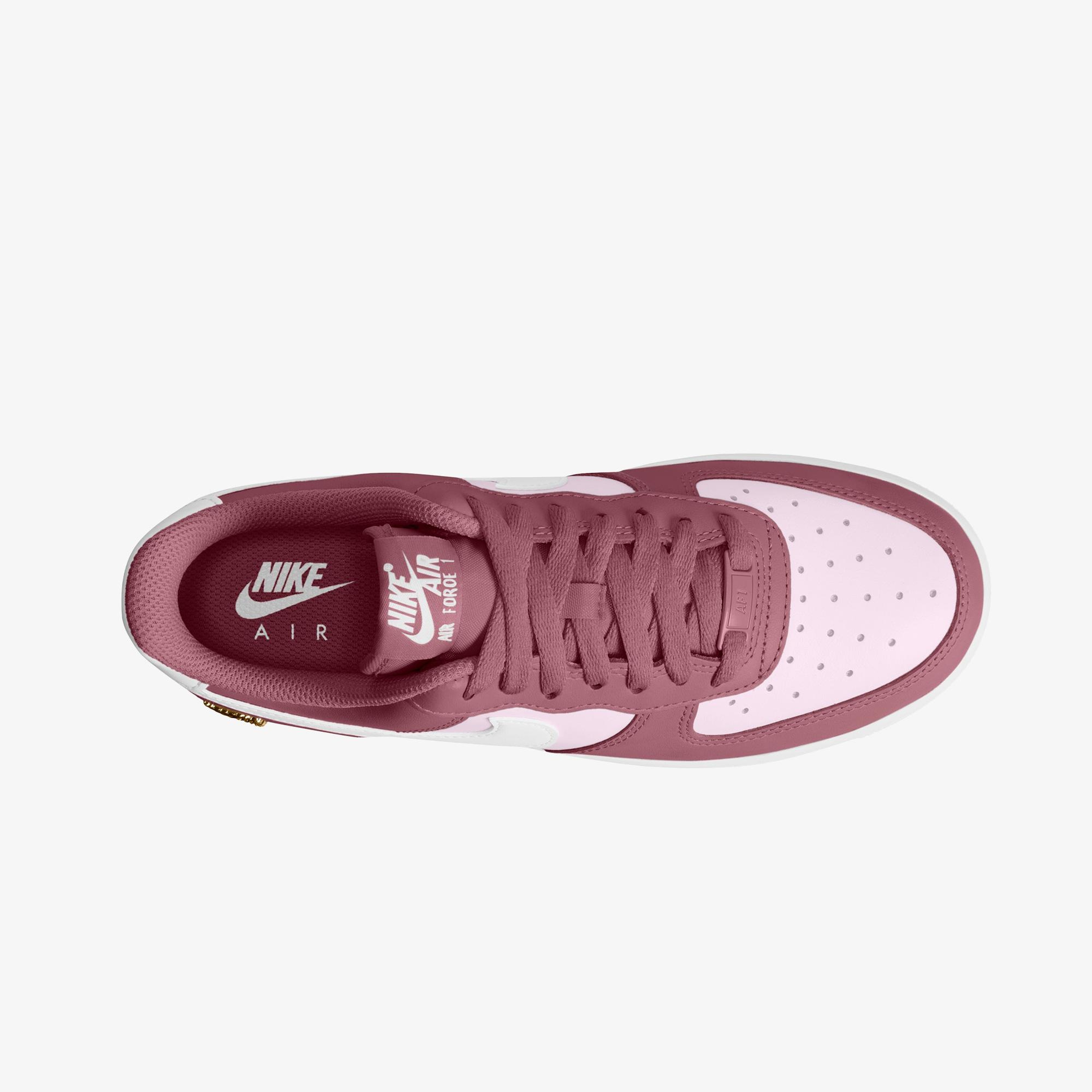 Nike Air Force 1 '07 Low Kadın Bordo Spor Ayakkabı