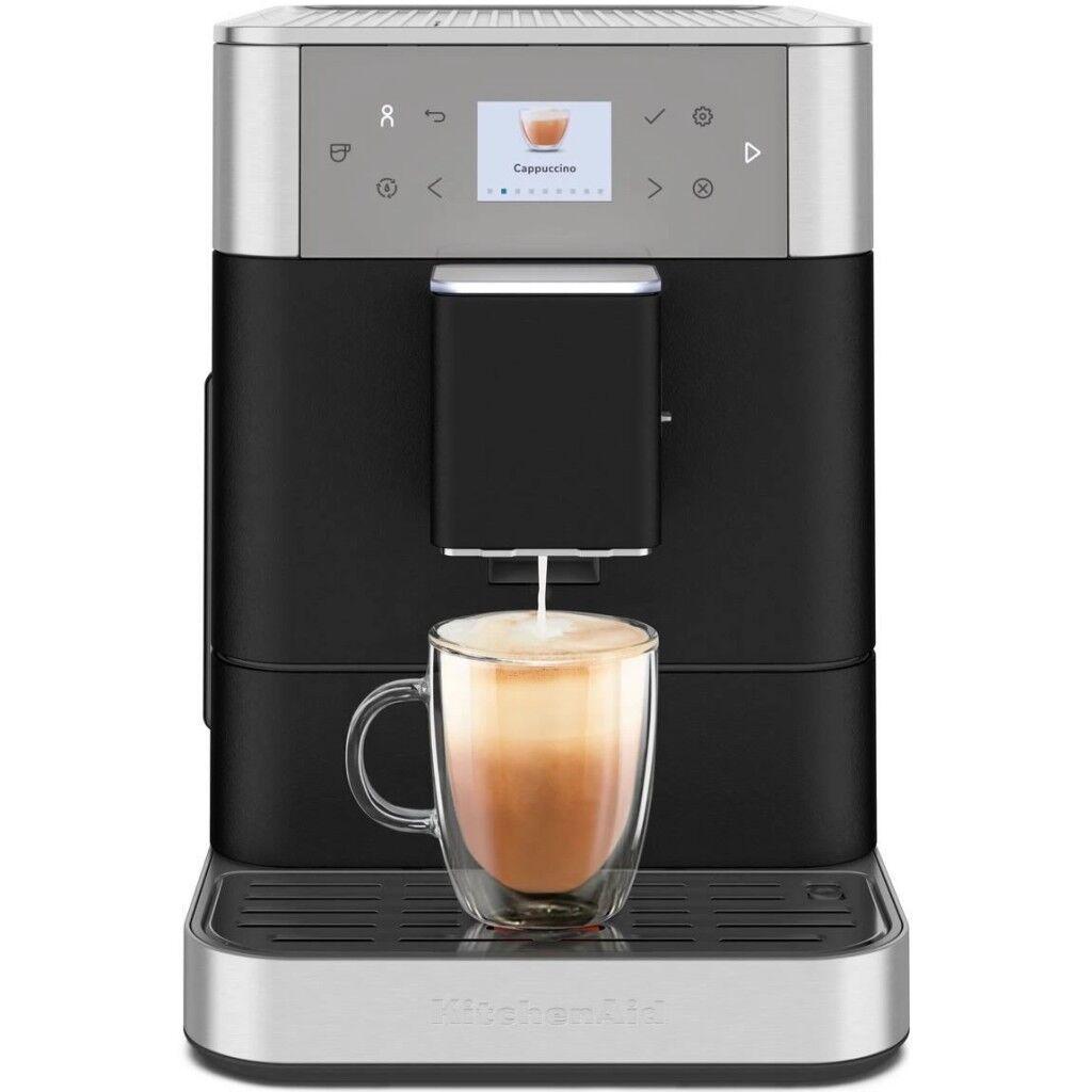 KitchenAid KF6 5KES8556EBK Tam Otomatik Espresso Makinesi – Cast İron Black