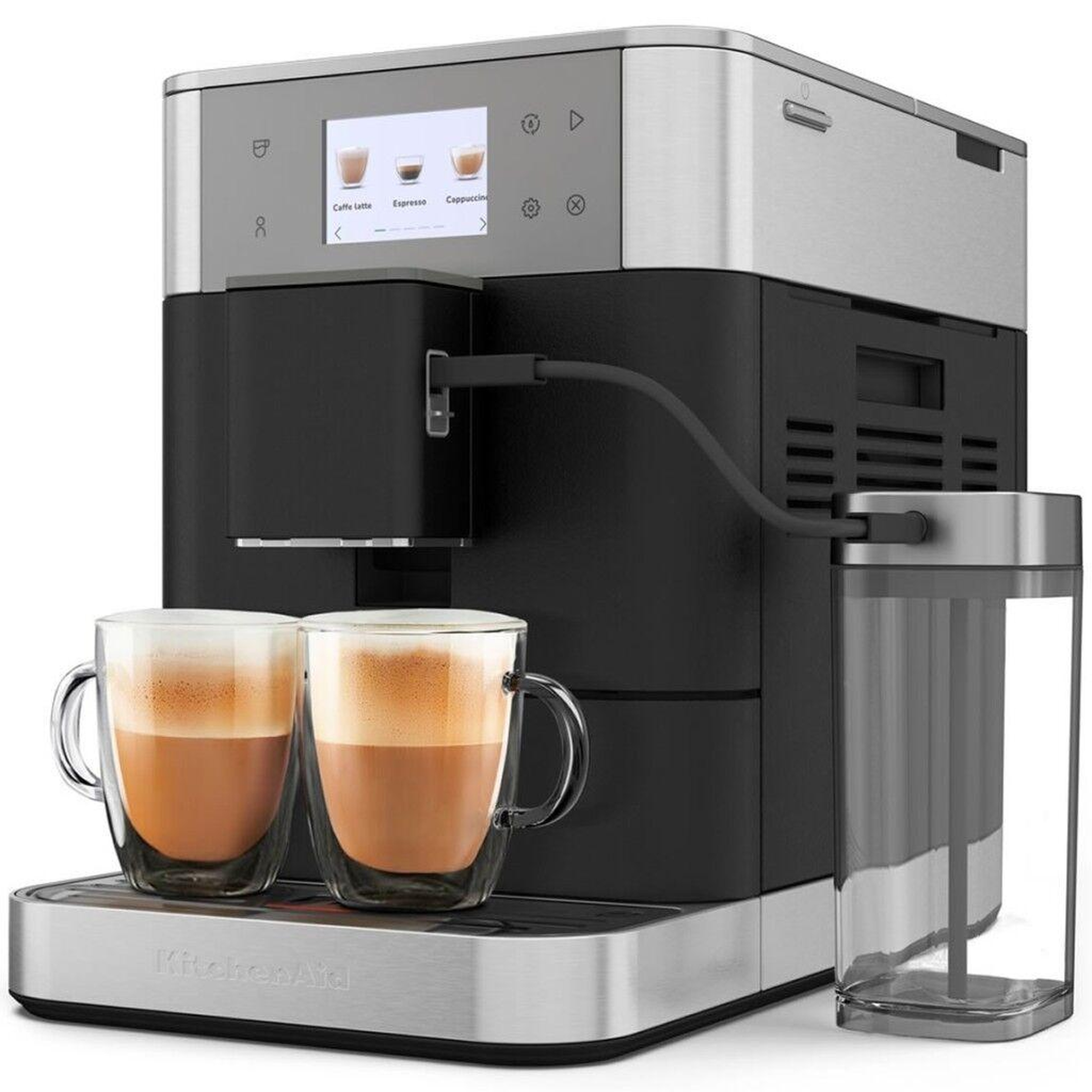 KitchenAid KF7 5KES8557EBK Tam Otomatik Espresso Makinesi – Cast İron Black