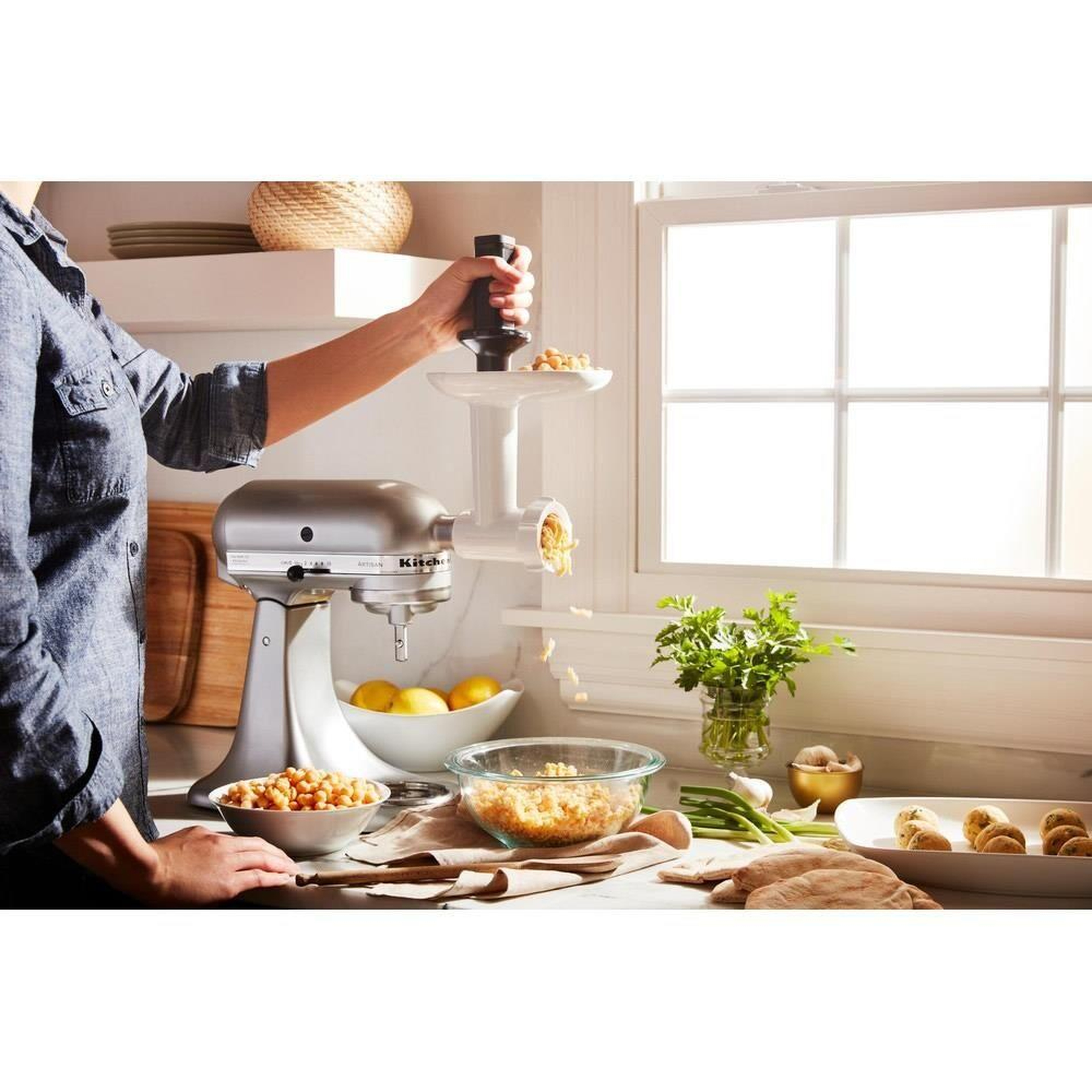 KitchenAid 5KSMFGA Kıyma Çekme ve Gıda Öğütme Aksesuarı