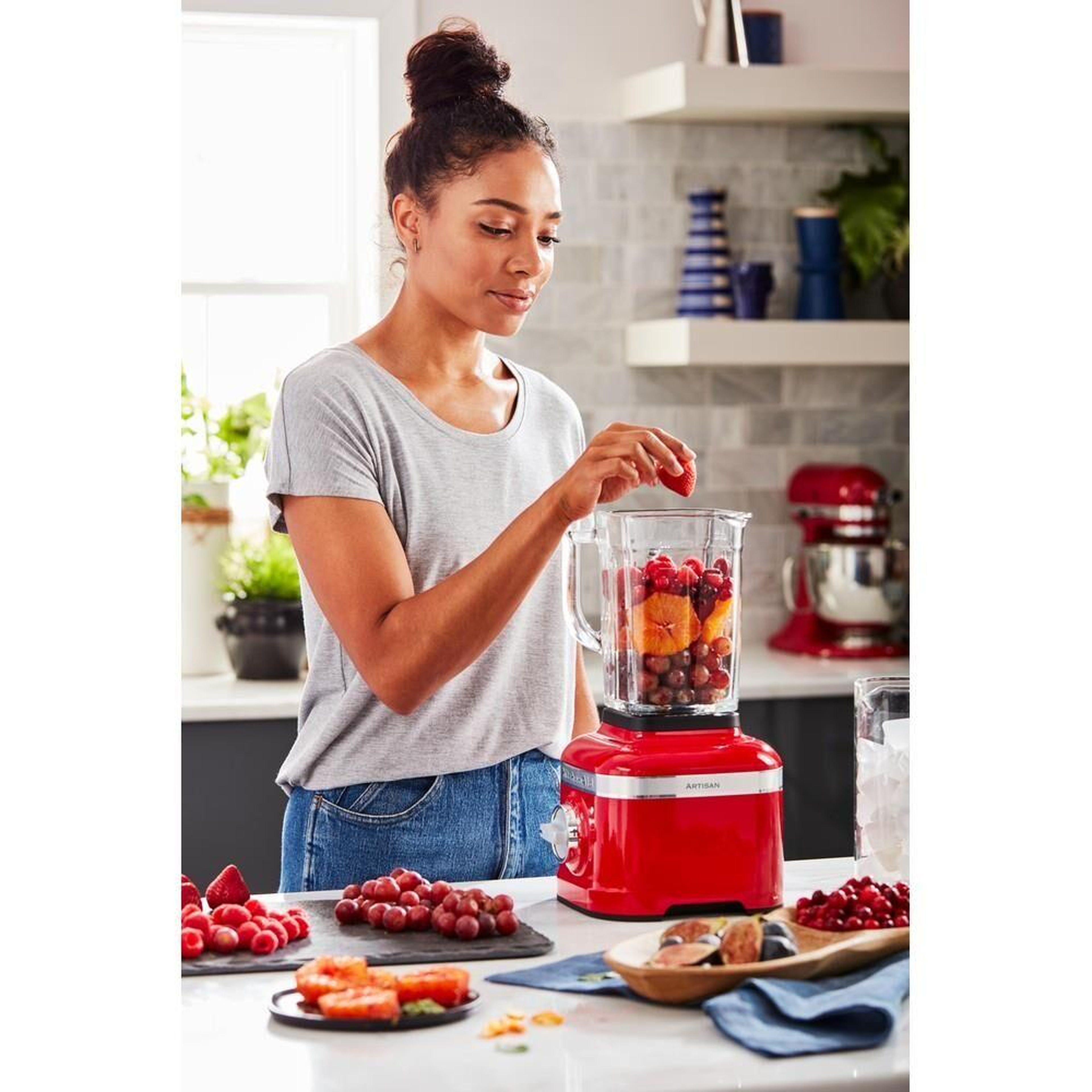 KitchenAid K400 Artisan 5KSB4026EER Empire Red Blender