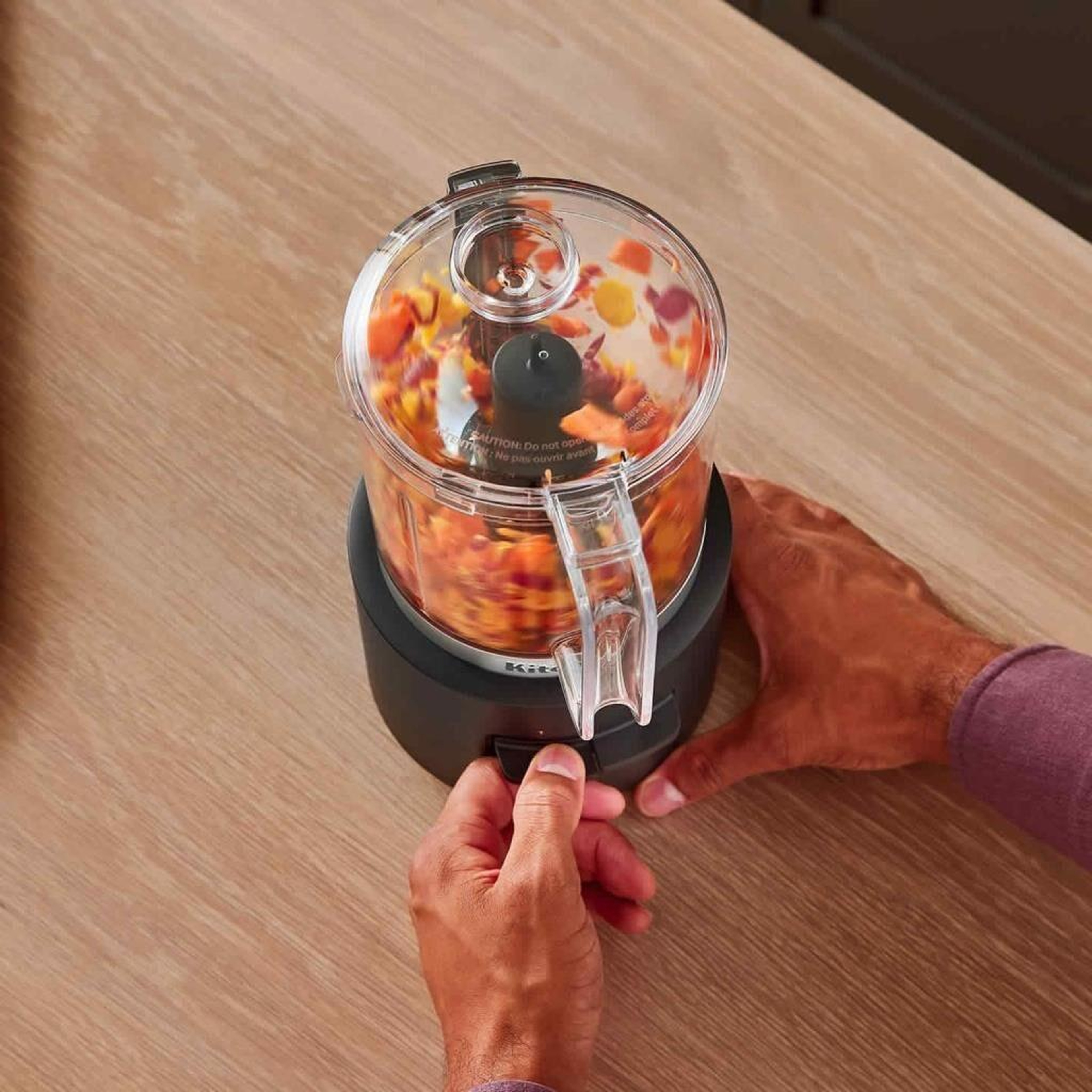 KitchenAid Go 5KFCR500BM Kablosuz Serisi Mini Mutfak Robotu - Batarya Hariç