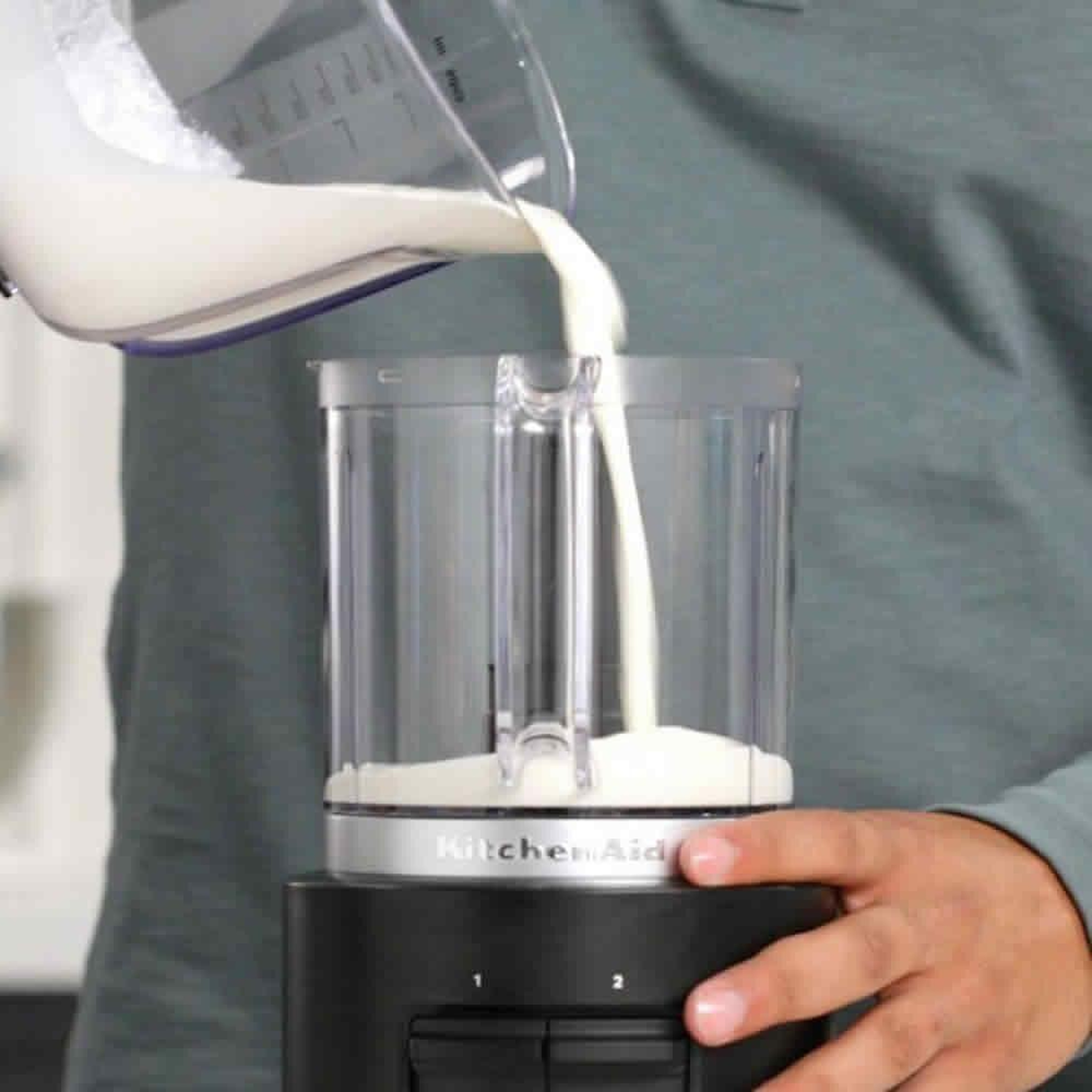 KitchenAid Go 5KFCR500BM Kablosuz Serisi Mini Mutfak Robotu - Batarya Hariç