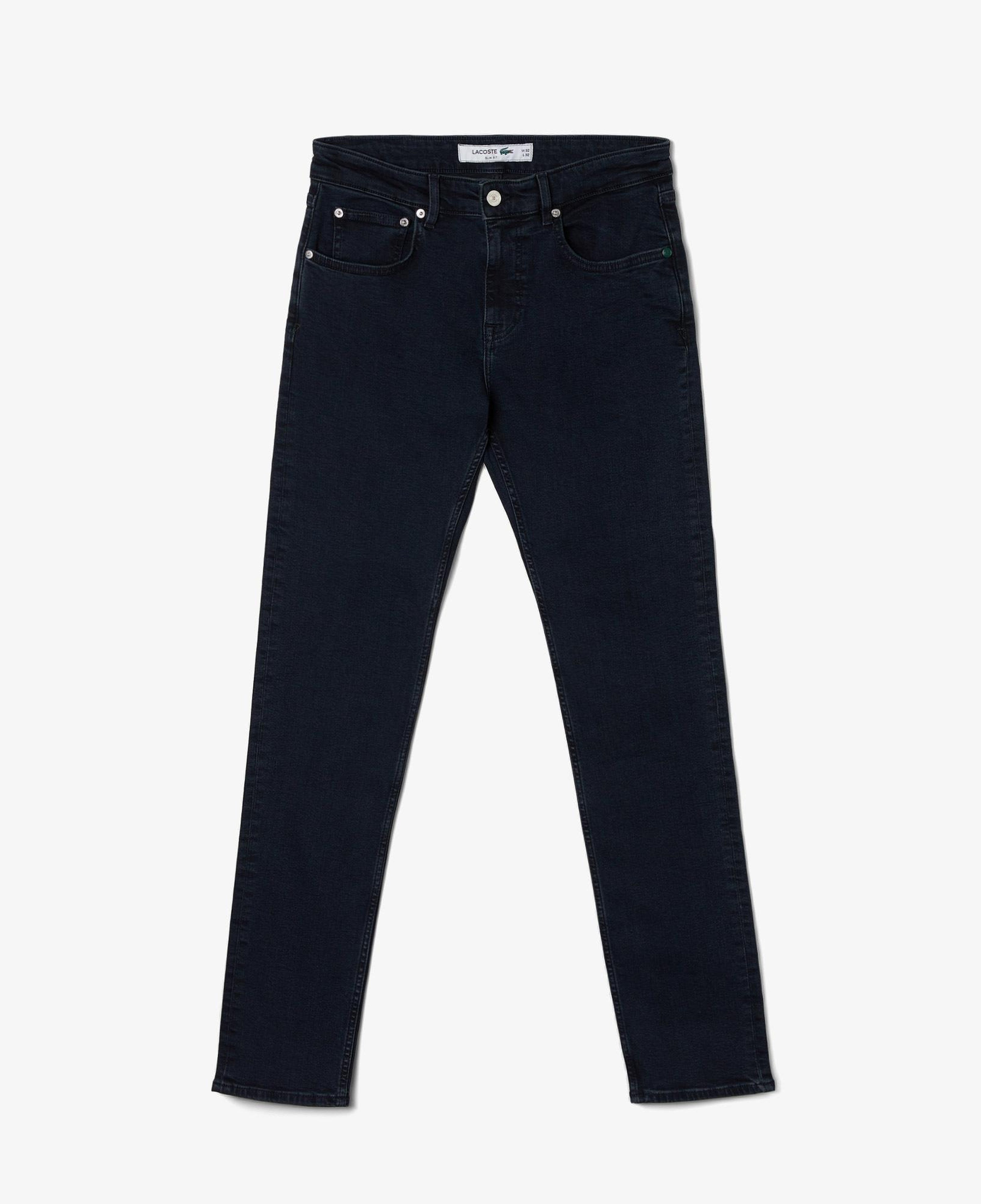 Lacoste Erkek Slim Fit Mavi Jean Pantolon