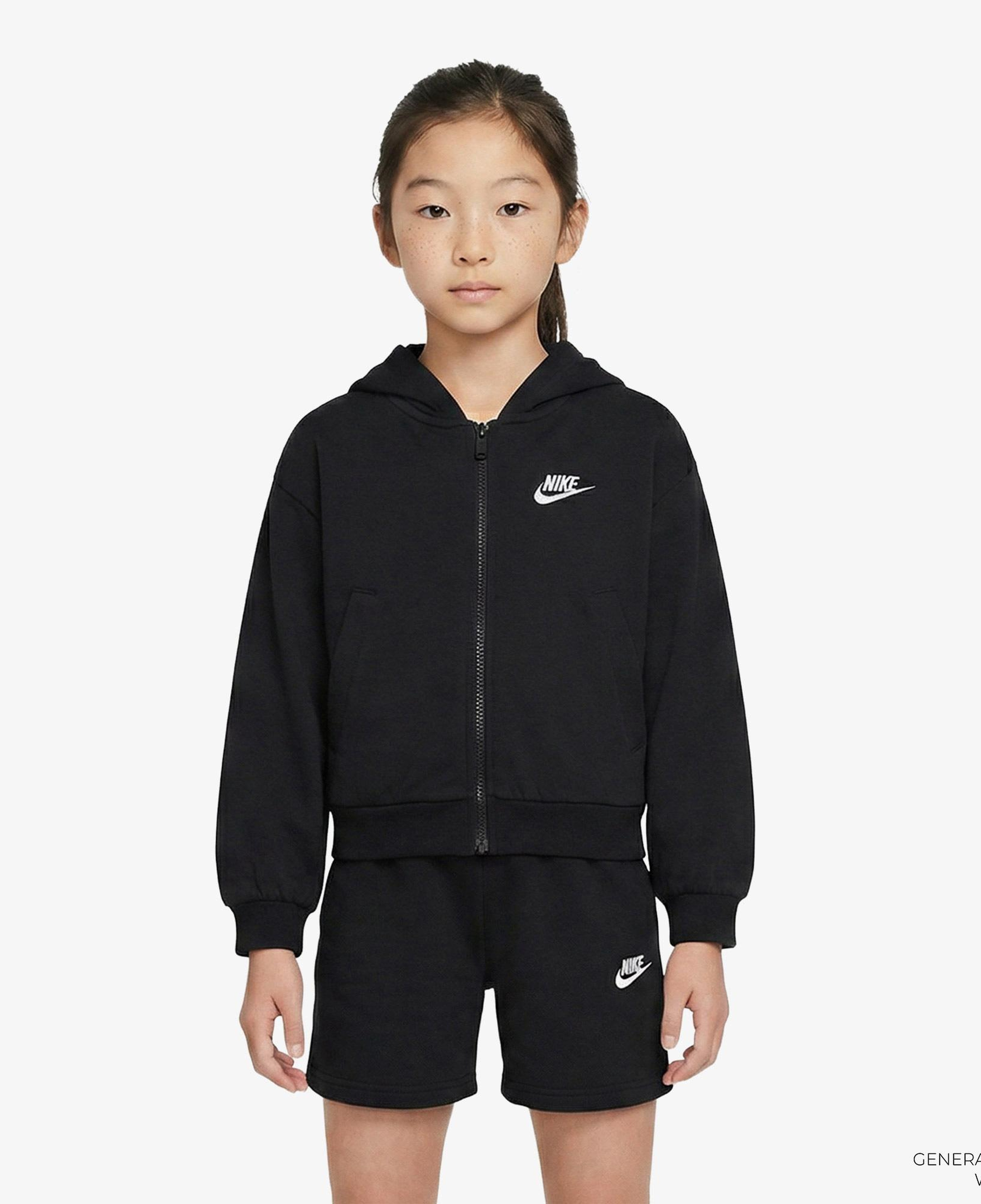 Nike Sportswear Çocuk Siyah Hoodie