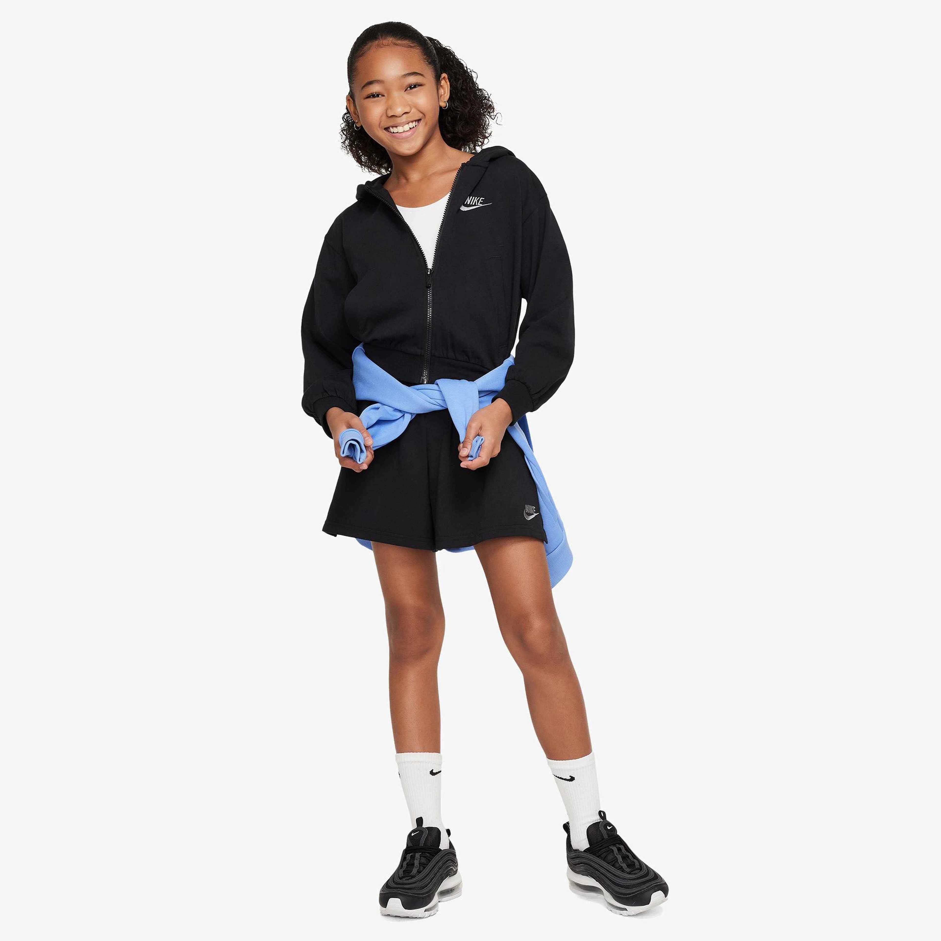 Nike Sportswear Çocuk Siyah Hoodie