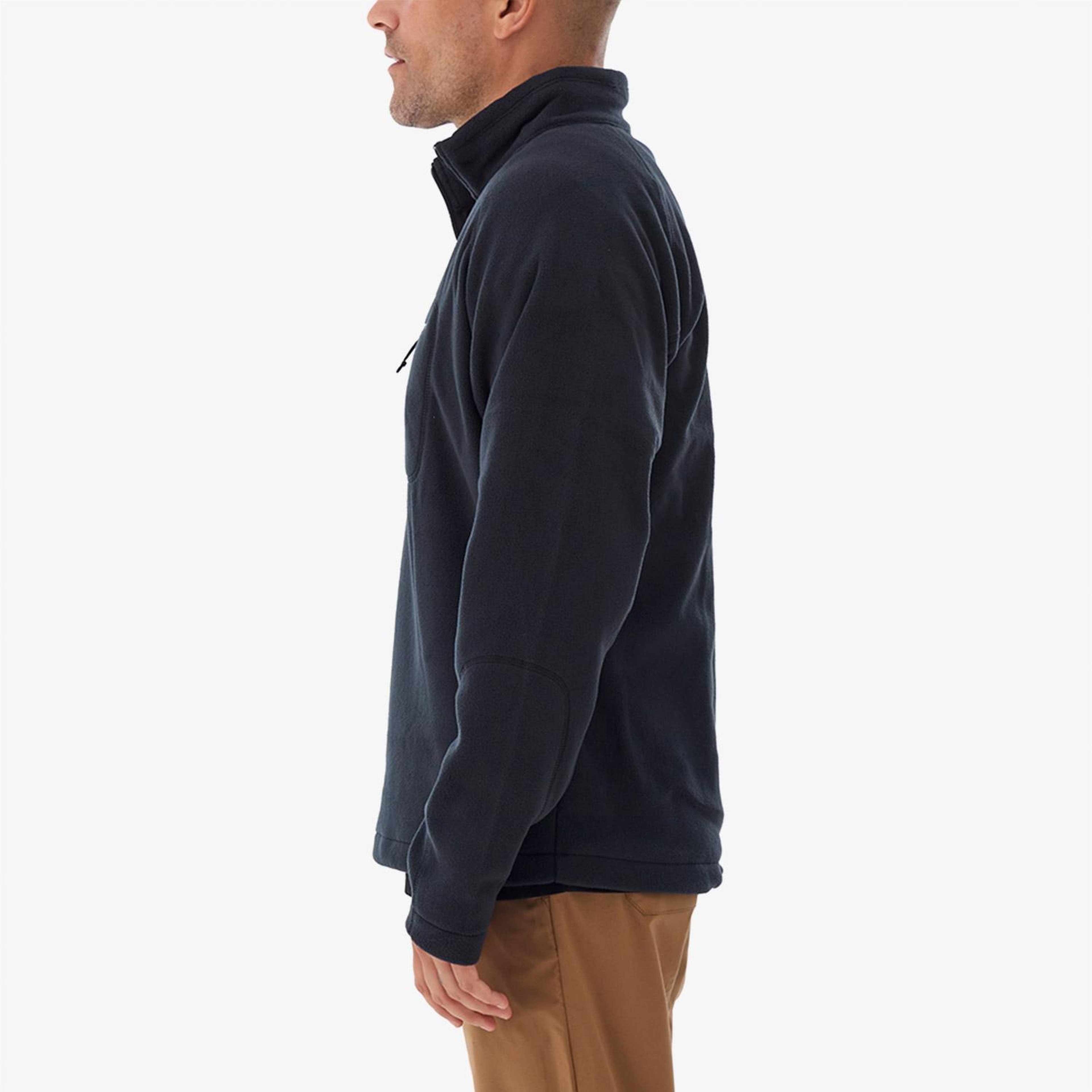 Columbia Fast Trek III Half Zip Erkek Siyah Polar