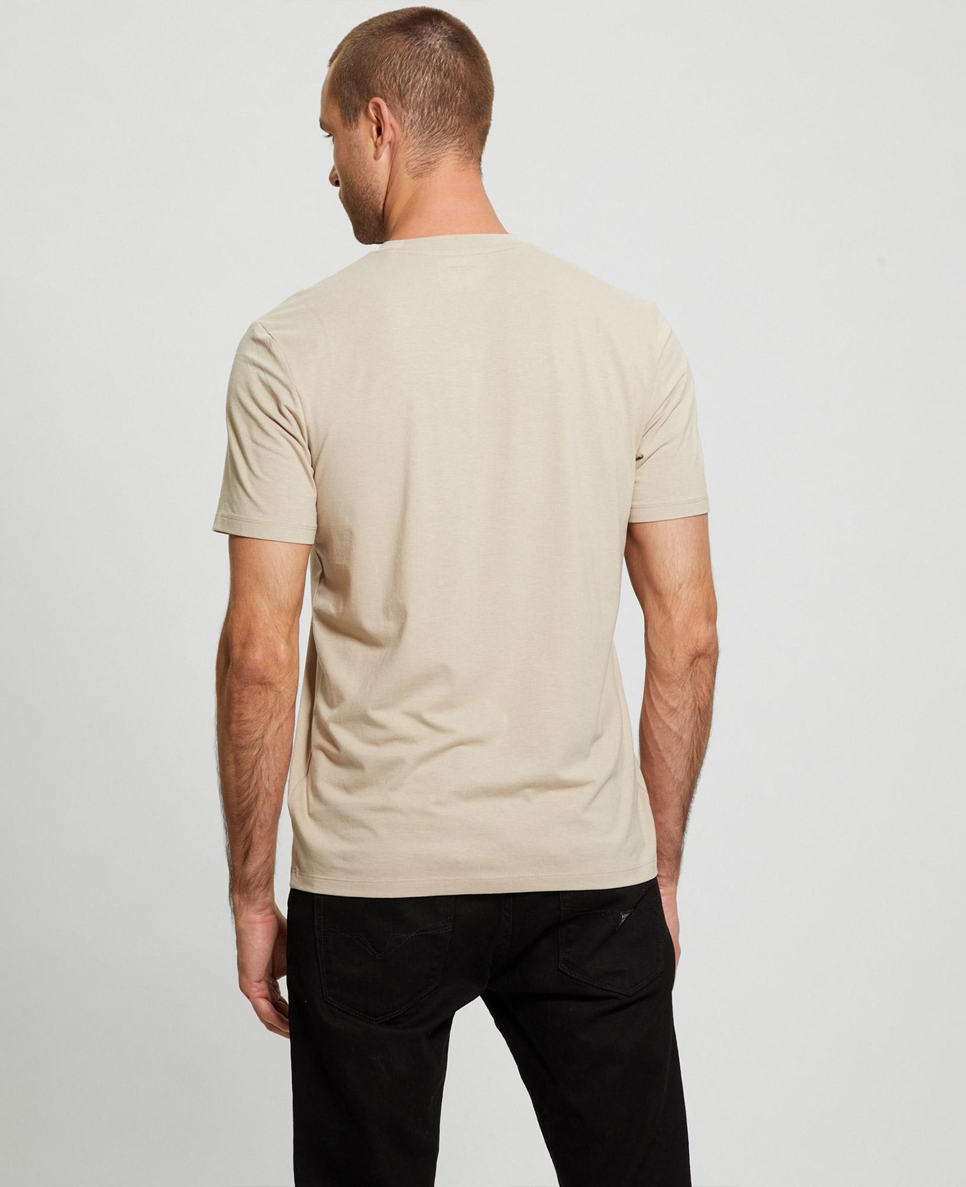 Guess Hedley Modal Erkek Bej T-Shirt