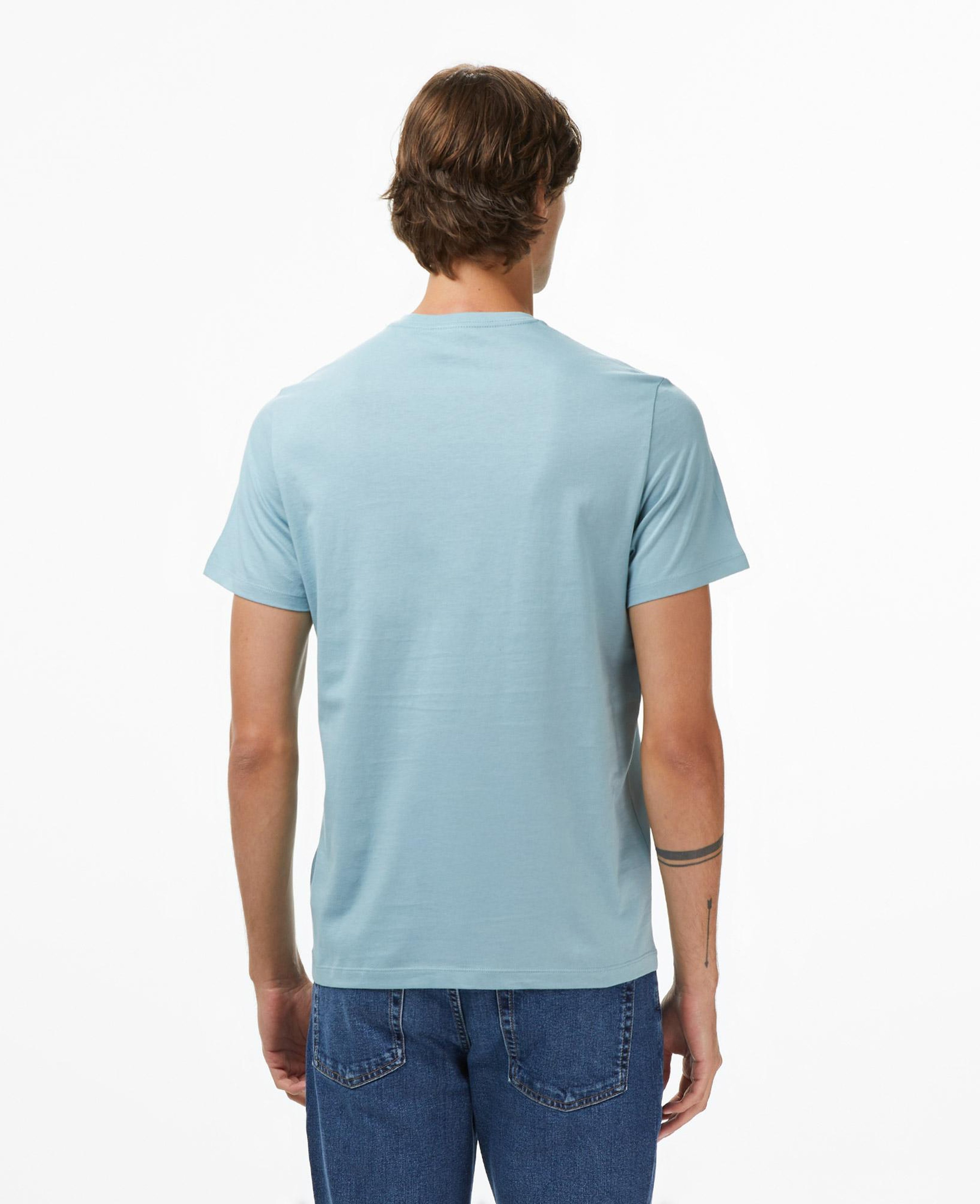 Calvin Klein Box Tape Graphic Erkek Mavi T-Shirt