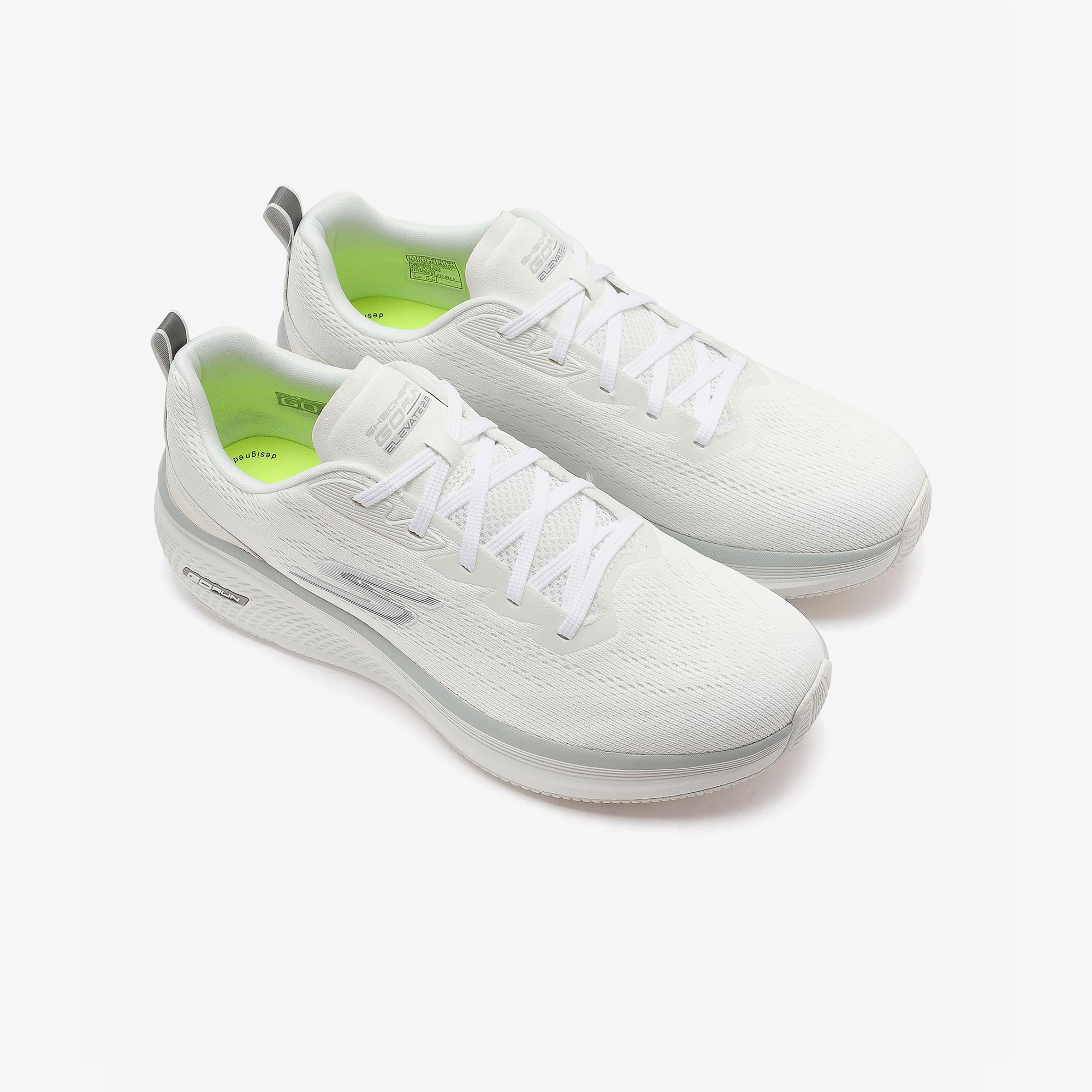 Skechers Go Run Elevate 2.0 Erkek Beyaz Koşu Ayakkabısı