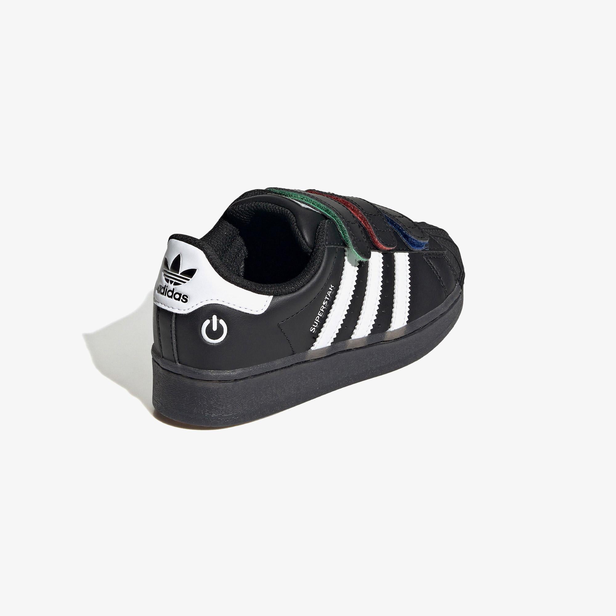 adidas Superstar LED Lights Comfort Closure Çocuk Siyah Sneaker