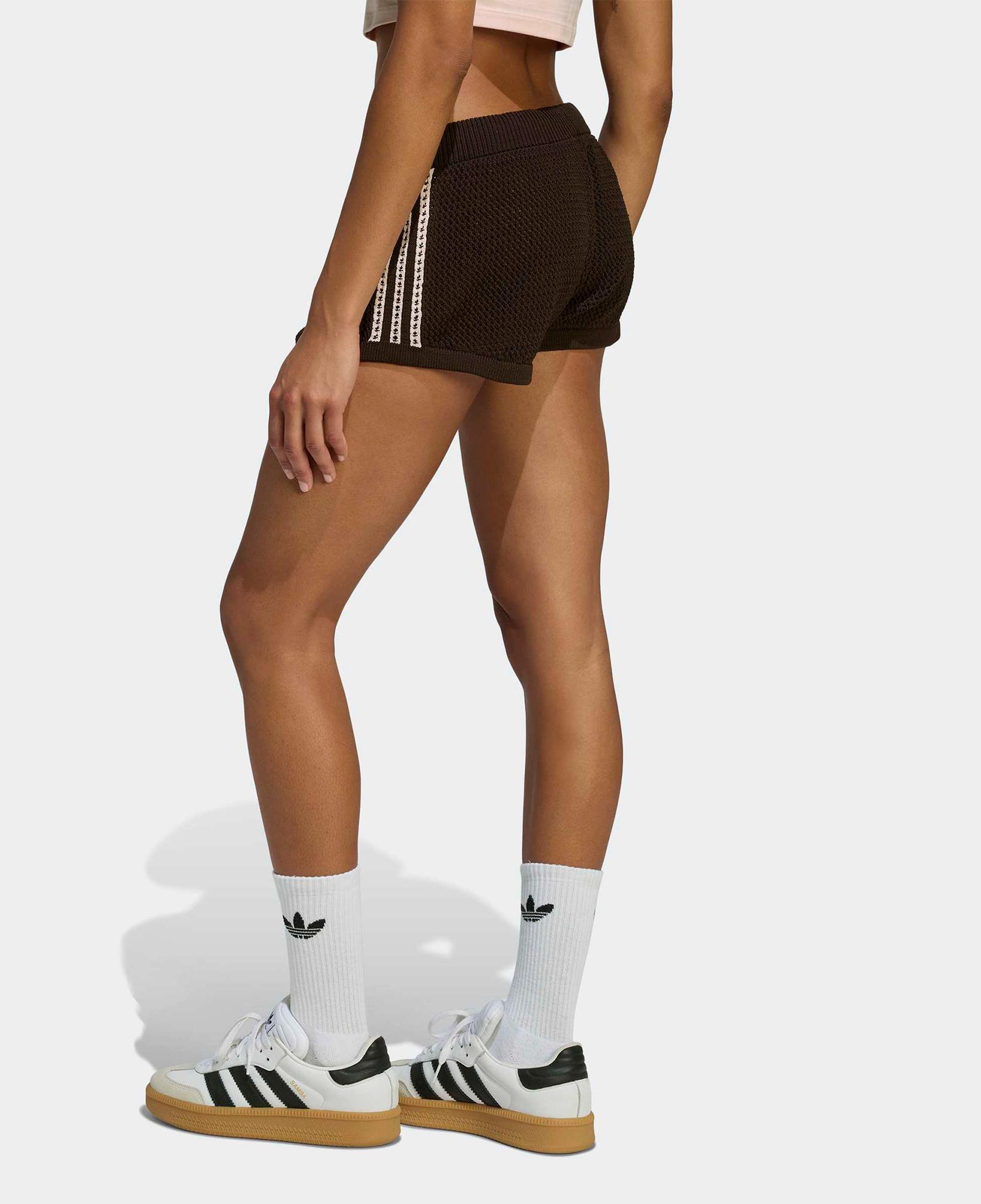 adidas Crochet Kadın Kahverengi Şort