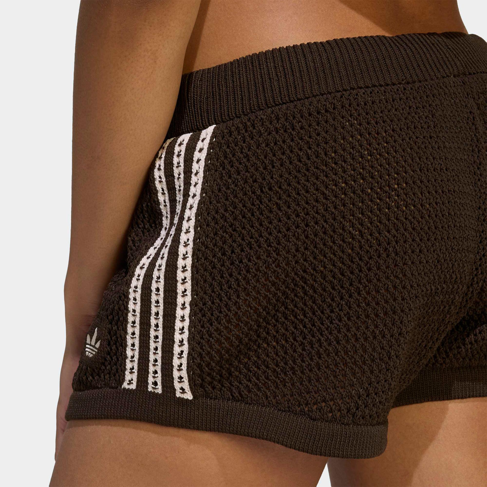 adidas Crochet Kadın Kahverengi Şort
