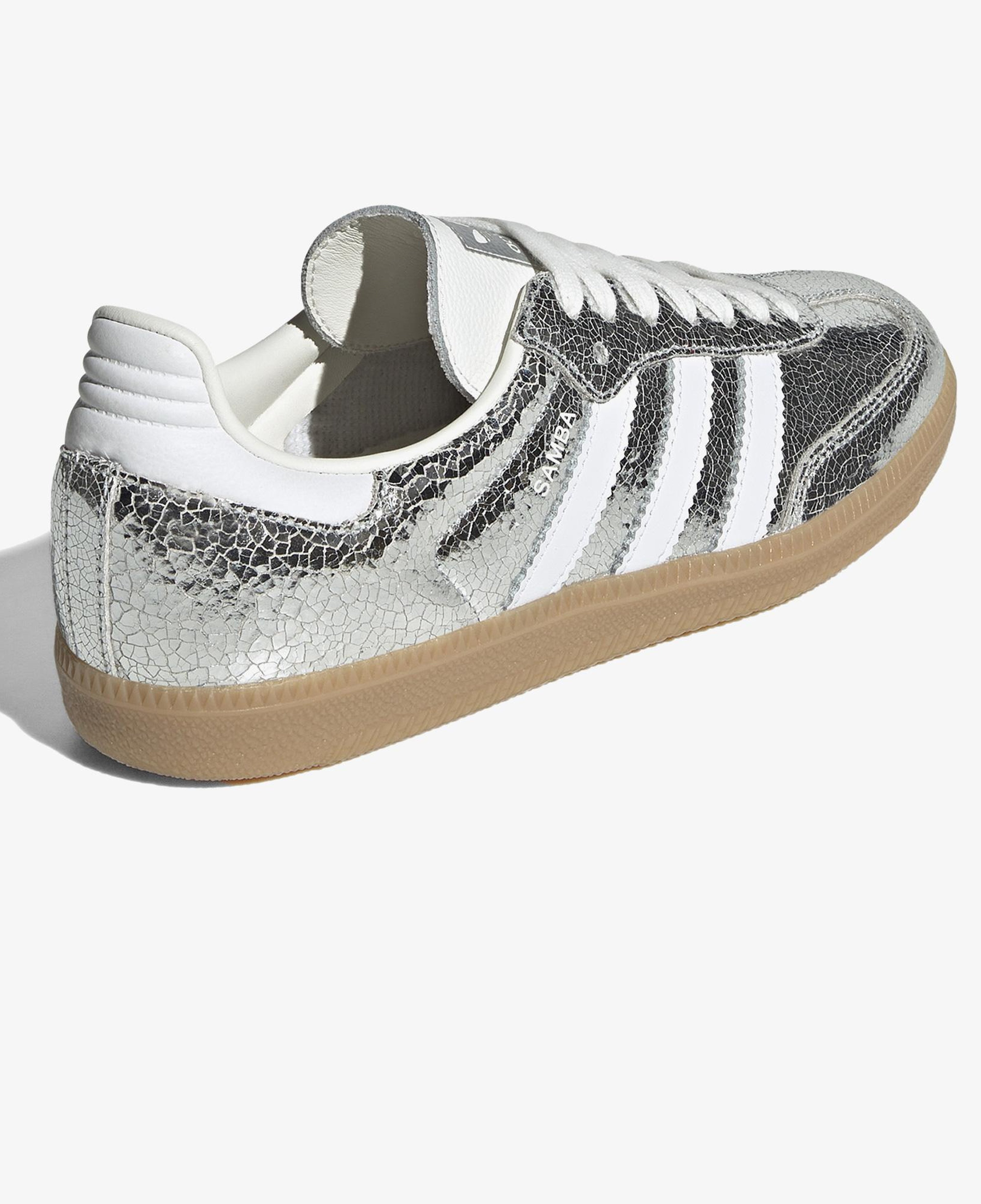 adidas Samba OG Kadın Gümüş Sneaker
