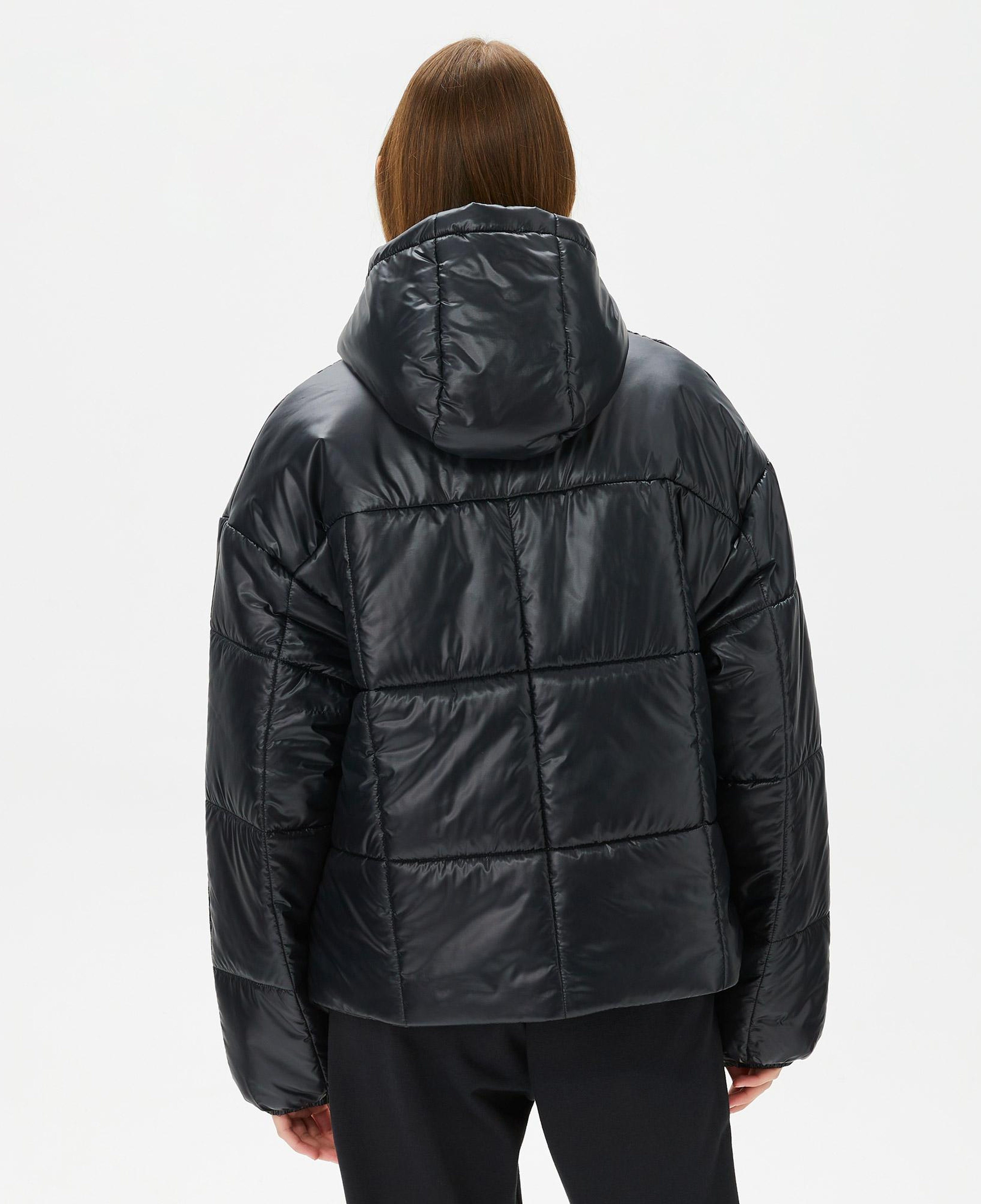 Nike Sportswear Classic Puffer Shine Kadın Siyah Mont