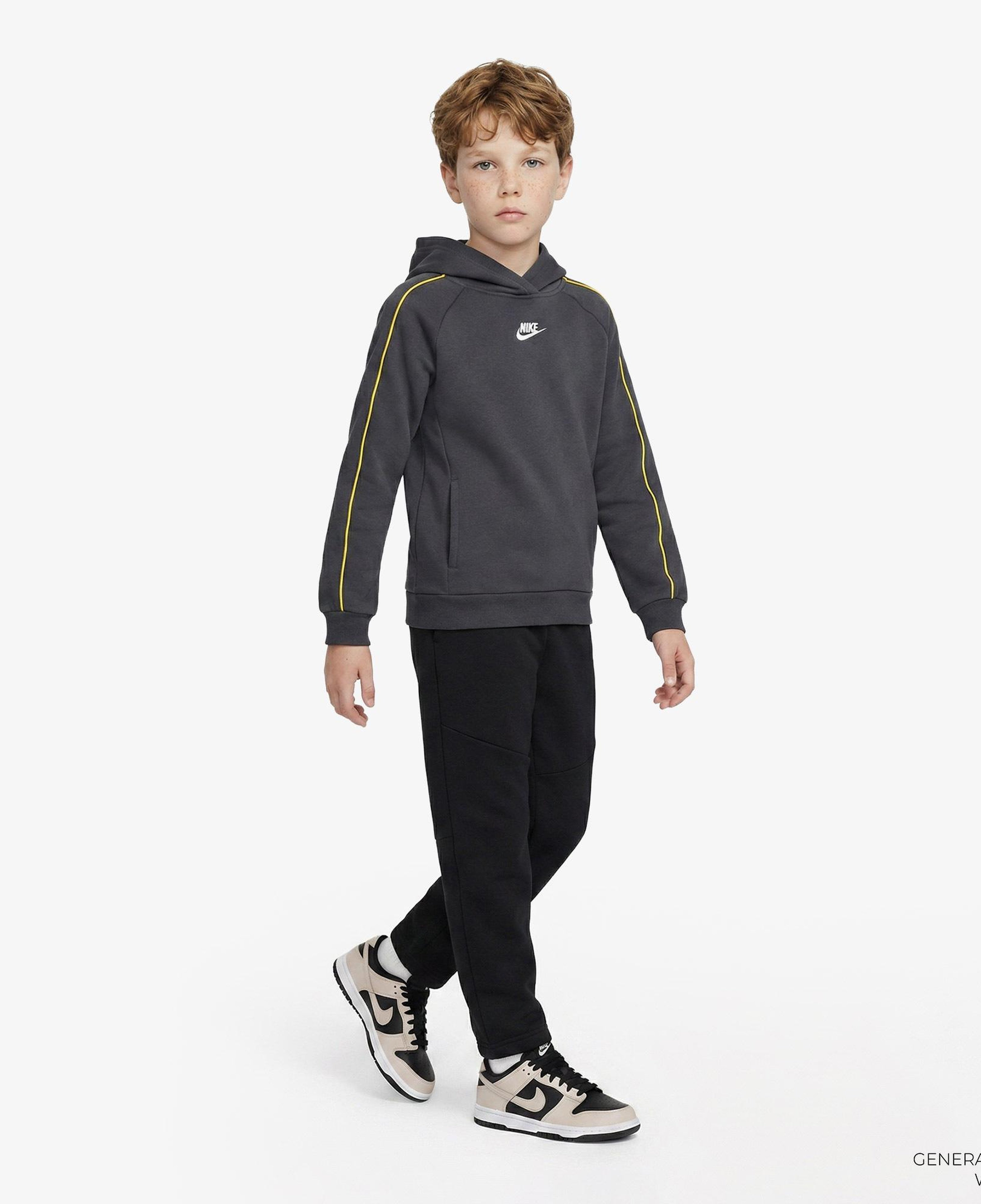 Nike Sportswear Club Fleece Çocuk Gri Eşofman Takımı