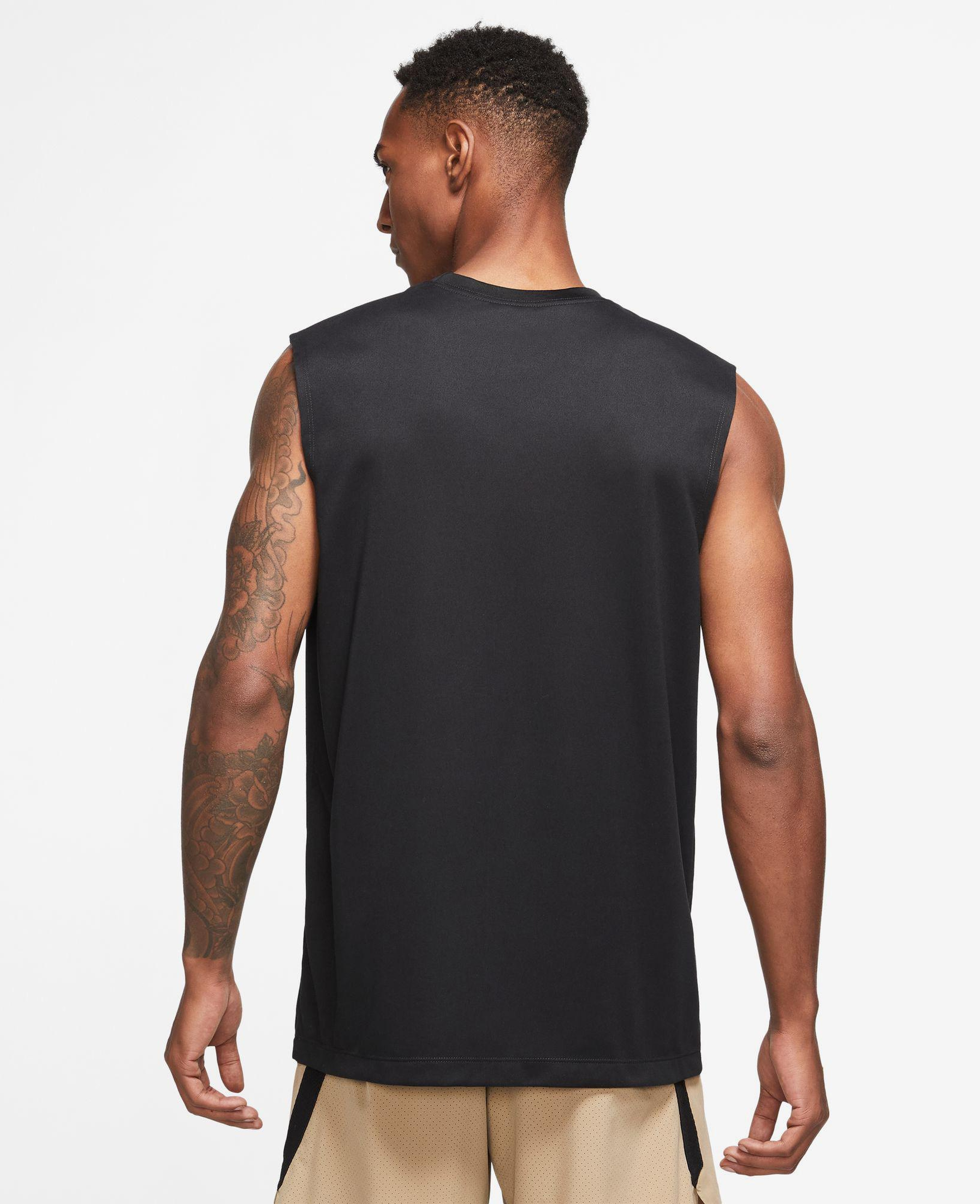 Nike Dri-Fit Legend Kolsuz Reset Erkek Siyah T-Shirt